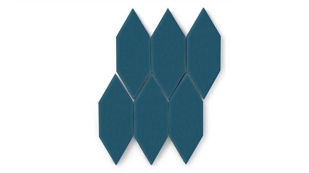 Picket Original Ceramic Tile in Adriatic Sea Matte