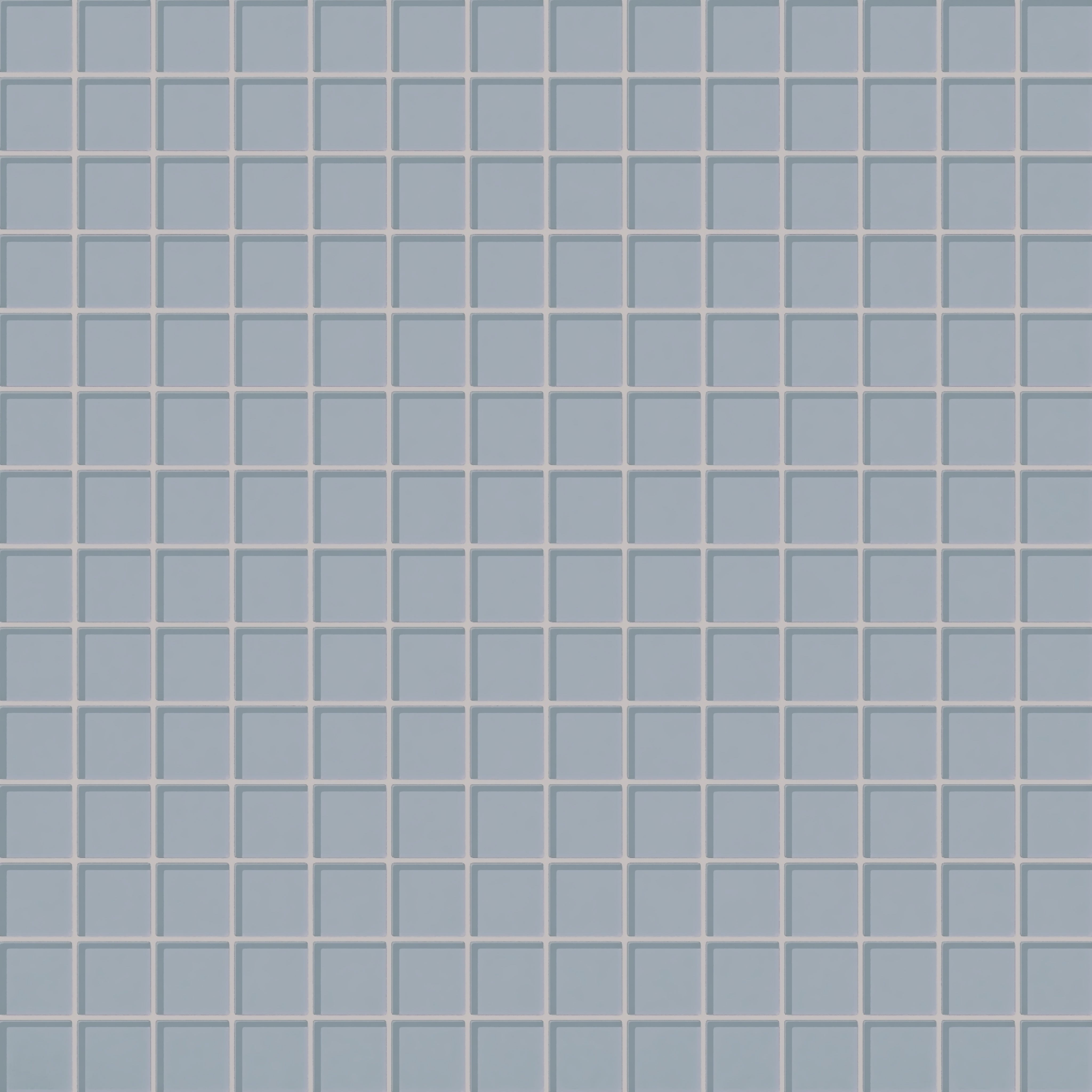 2x2 Straight Set Sheeted Glass Mosaic Tile in Pinyon Jay Gloss