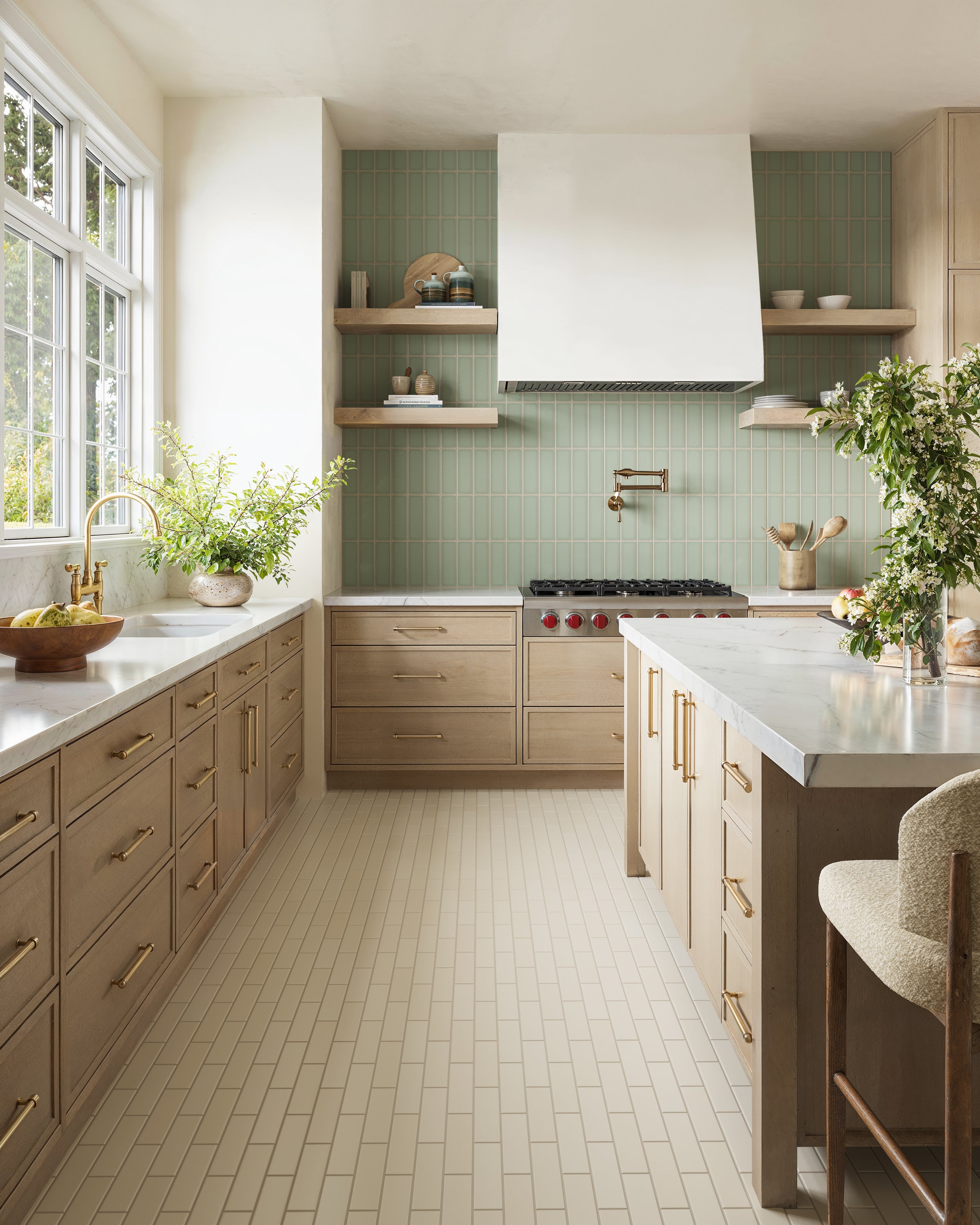 3x9 Original Ceramic Tile in Rosemary Gloss