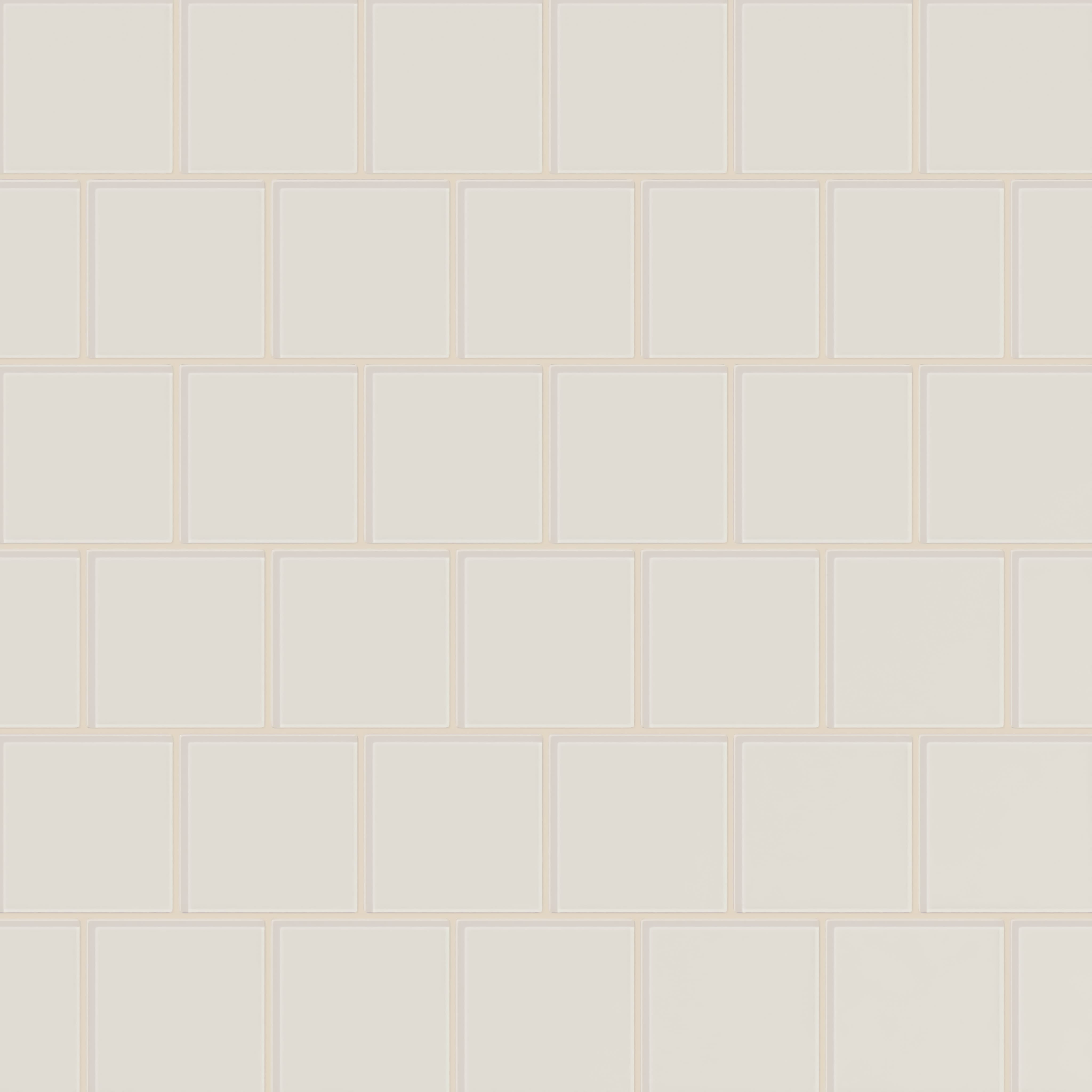 Quick Ship 4x4 Glass Tile in Dove Gloss