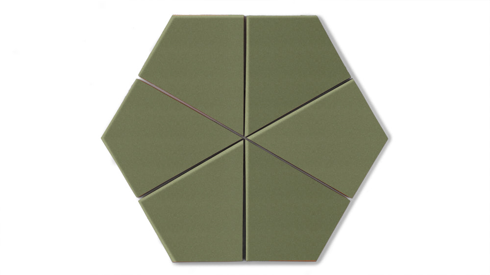 Hexite Original Ceramic Tile in Peabody Gloss