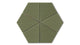 Hexite Original Ceramic Tile in Peabody Gloss