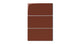 4x8 Natural Press Ceramic Tile in Red Iron Oxide Gloss