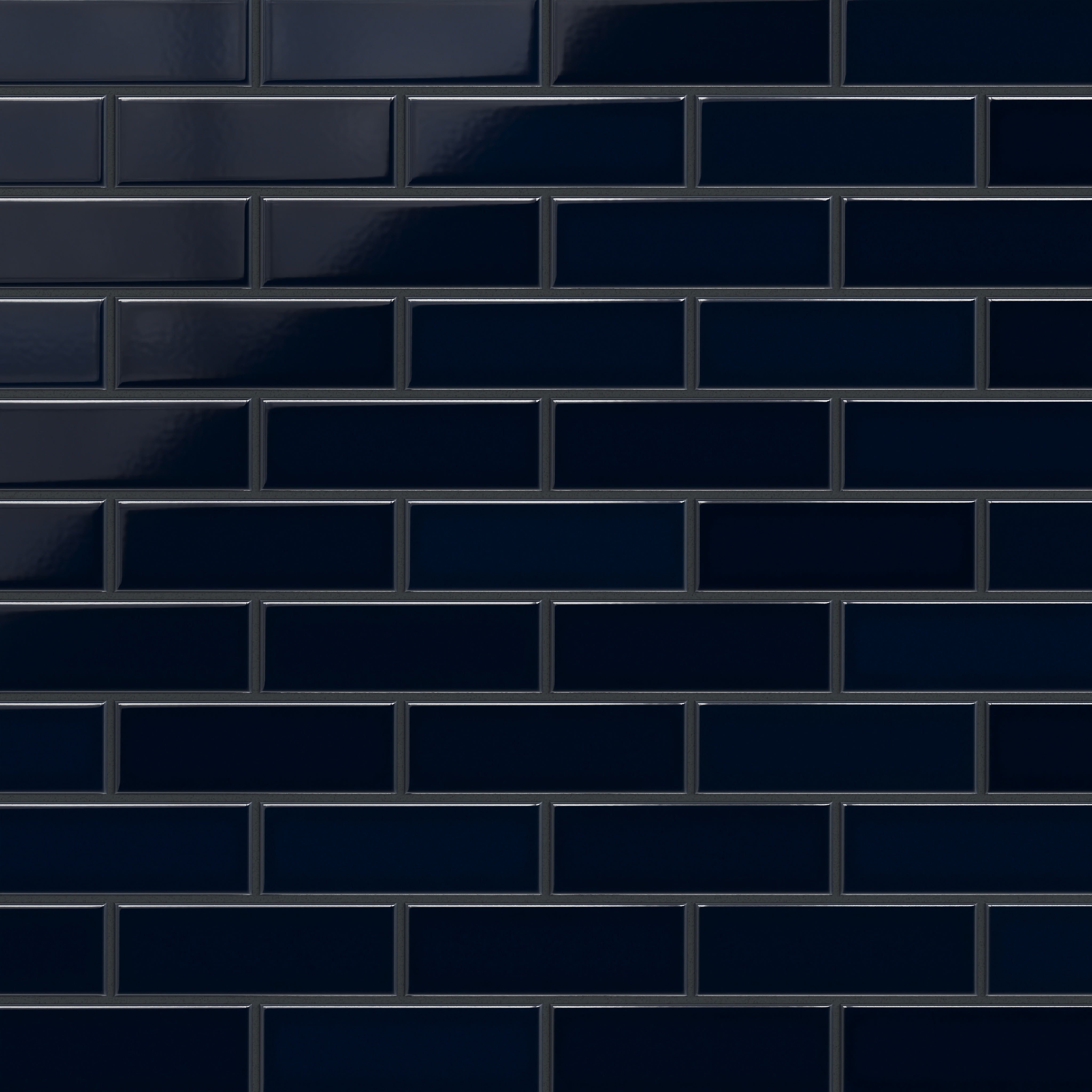 洋楽 Baimei Bystander & Midnight Blue Night Blue 2x6 Bejmat Zellige – Zia Tile