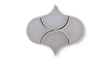 Ogee Drop Original Ceramic Tile in Dust Storm Gloss