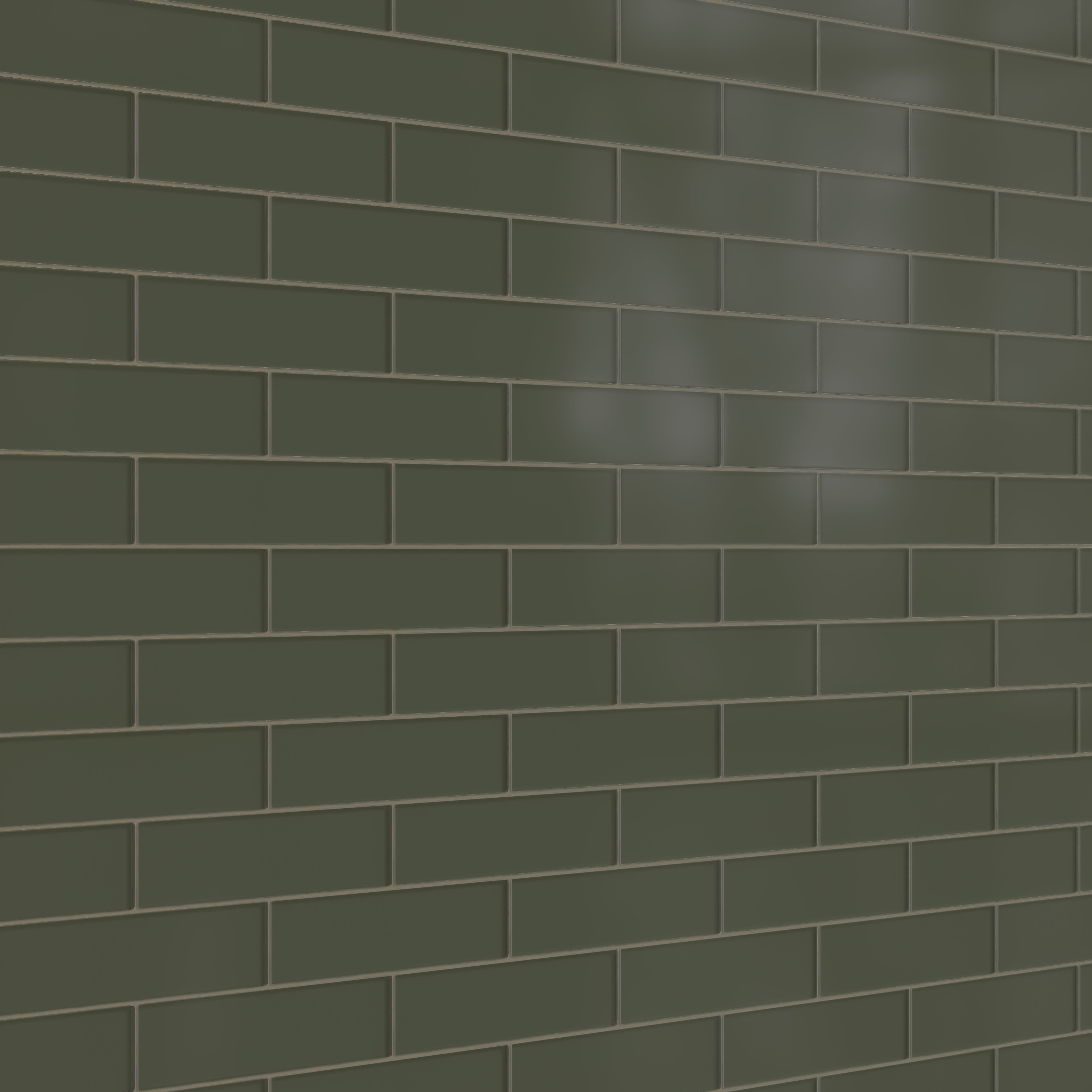 3x12 Glass Tile in Roadrunner Matte