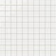 2x2 Straight Set Sheeted Original Ceramic Mosaic Tile in Calcite Gloss