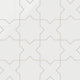 Star & Cross Original Ceramic Tile in Calcite Gloss