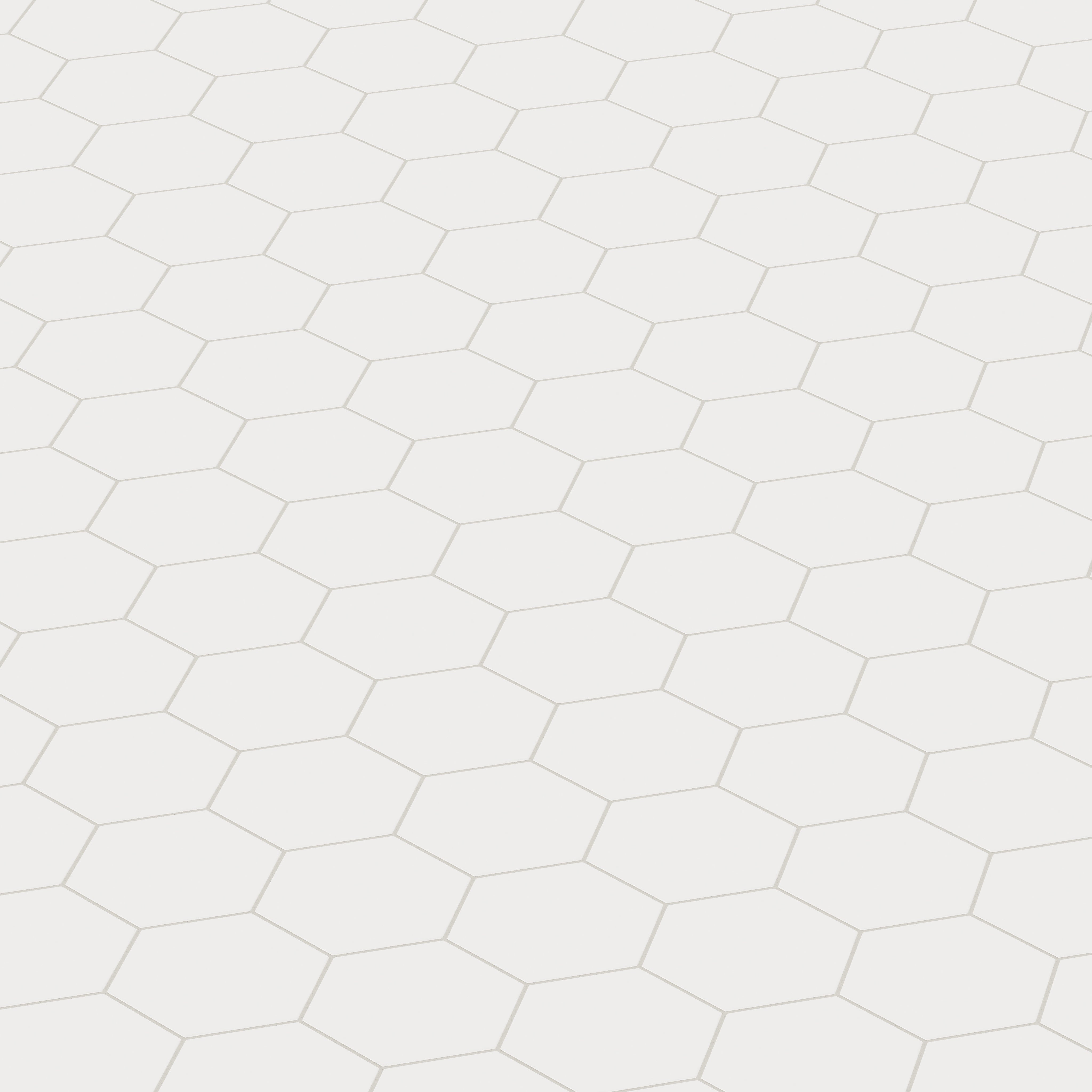 8" Hexagon Original Ceramic Tile in Calcite Matte