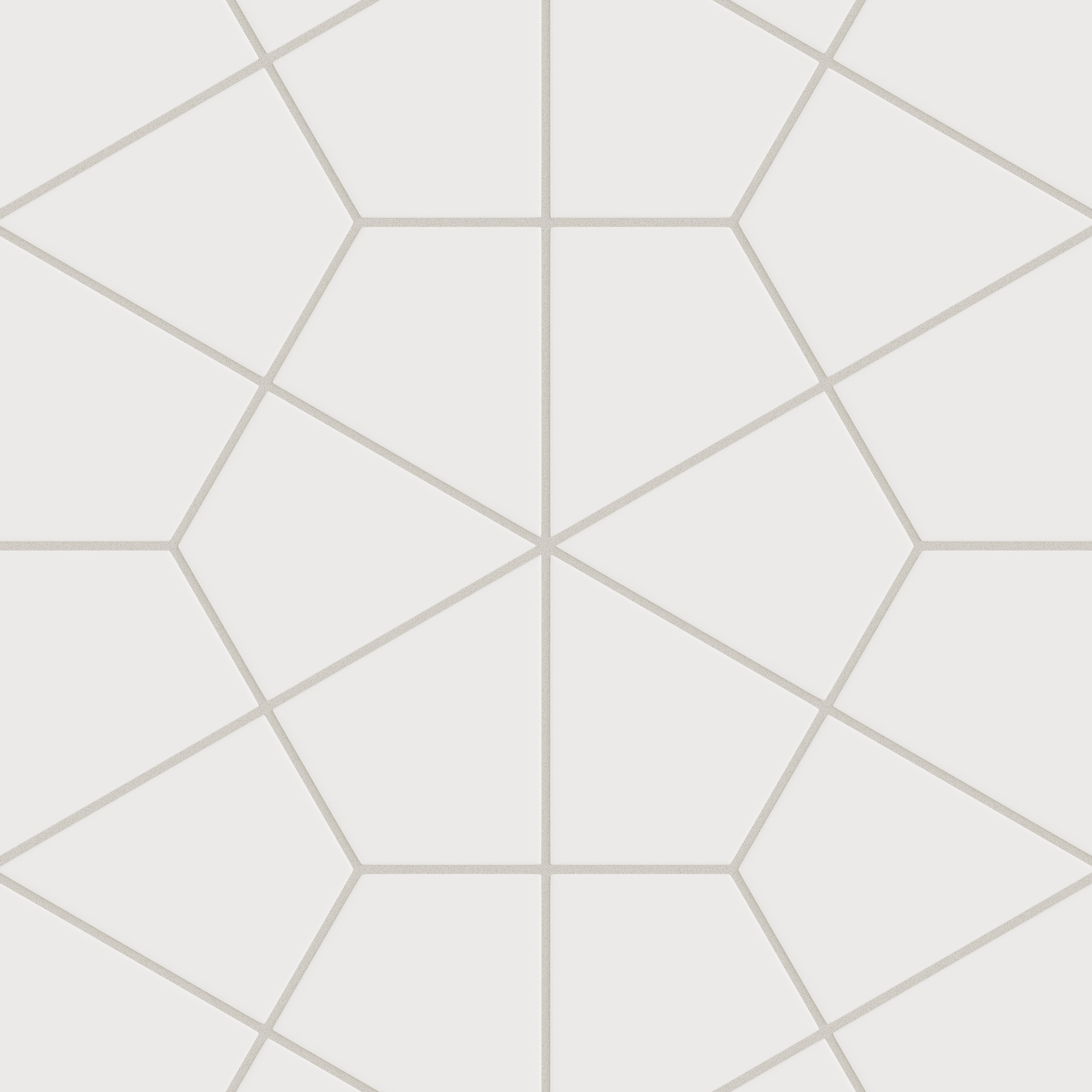 Hexite Original Ceramic Tile in Calcite Matte