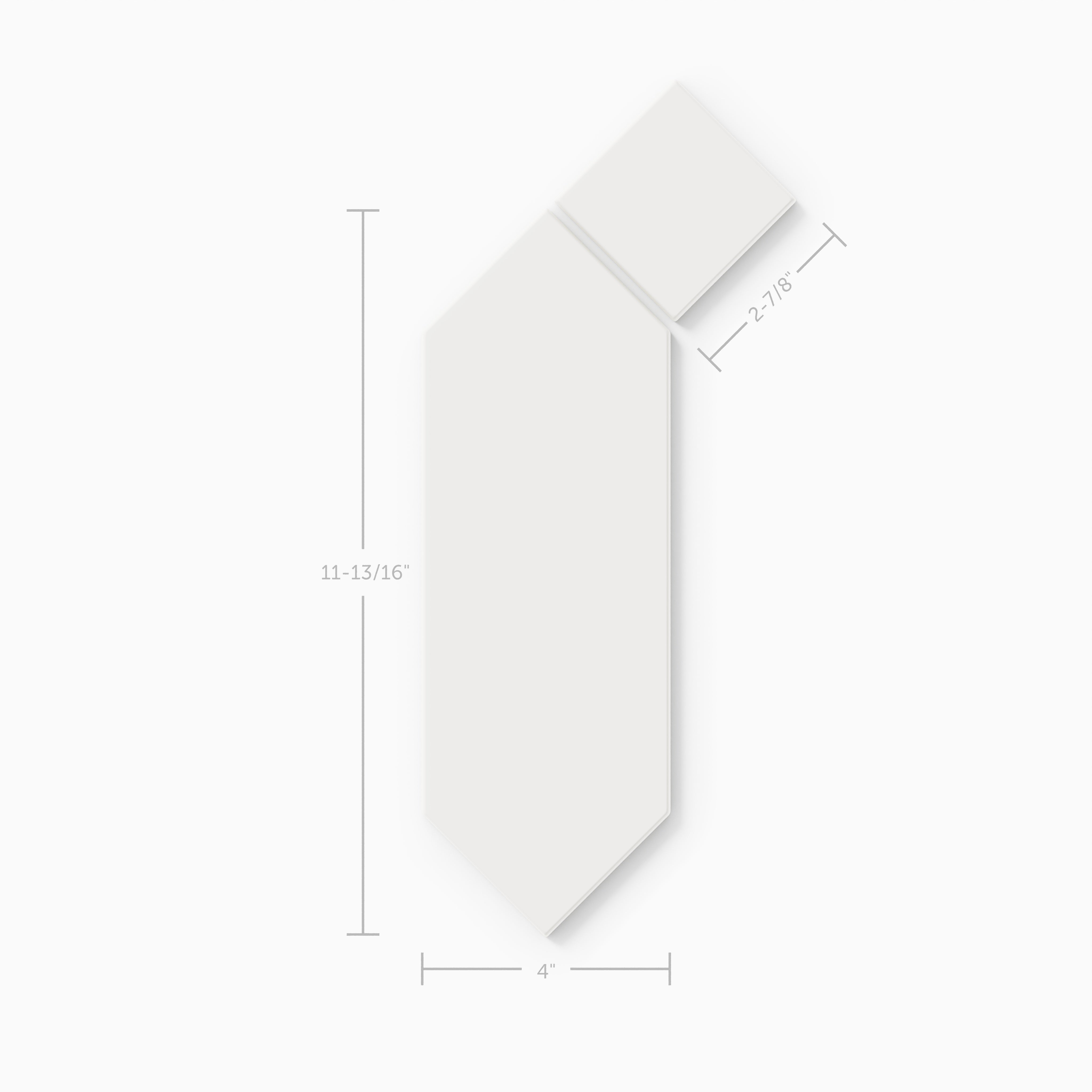 Mission Original Ceramic Tile in Calcite Matte