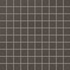 2x2 Straight Set Sheeted Original Ceramic Mosaic Tile in Carbon Matte