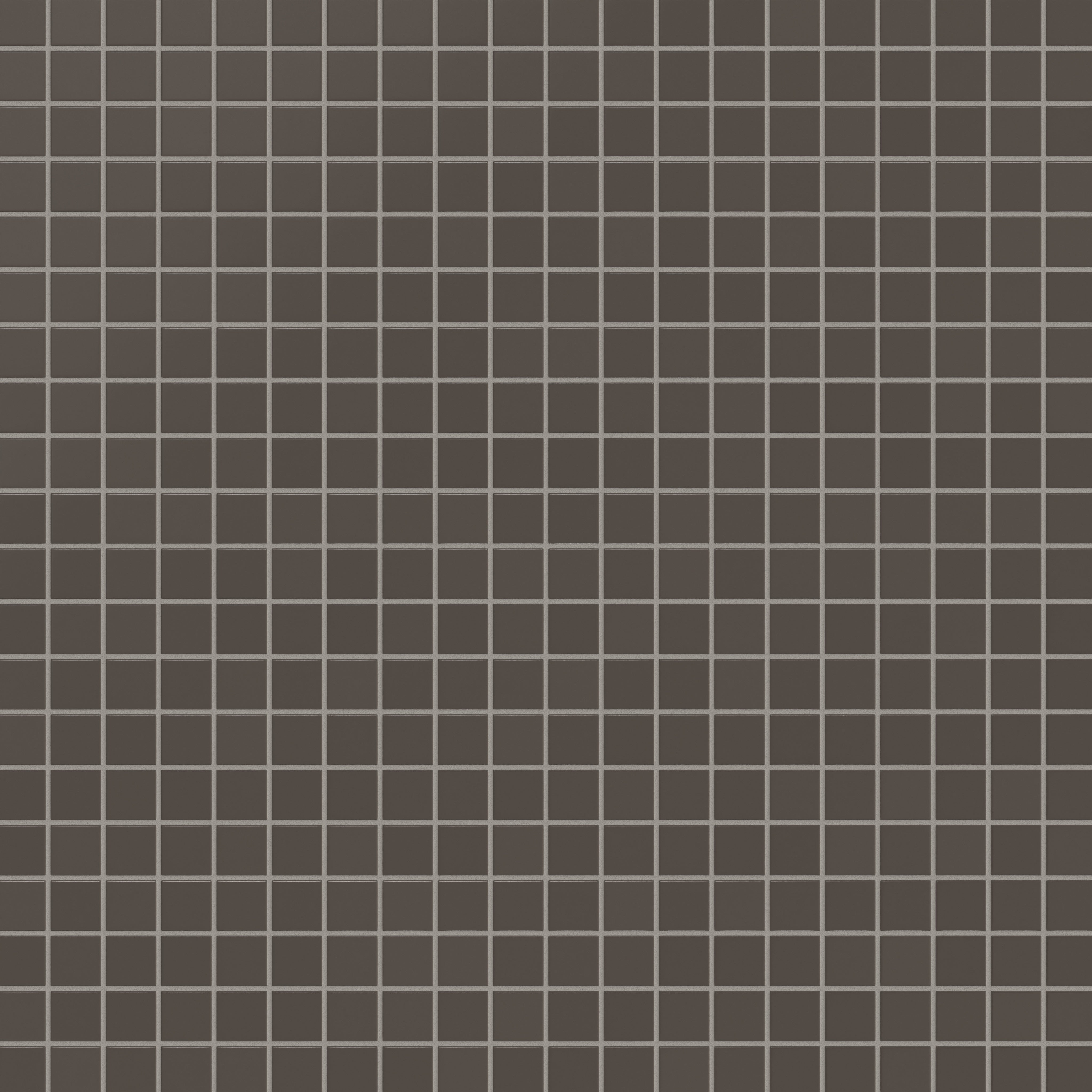 2x2 Straight Set Sheeted Original Ceramic Mosaic Tile in Carbon Matte