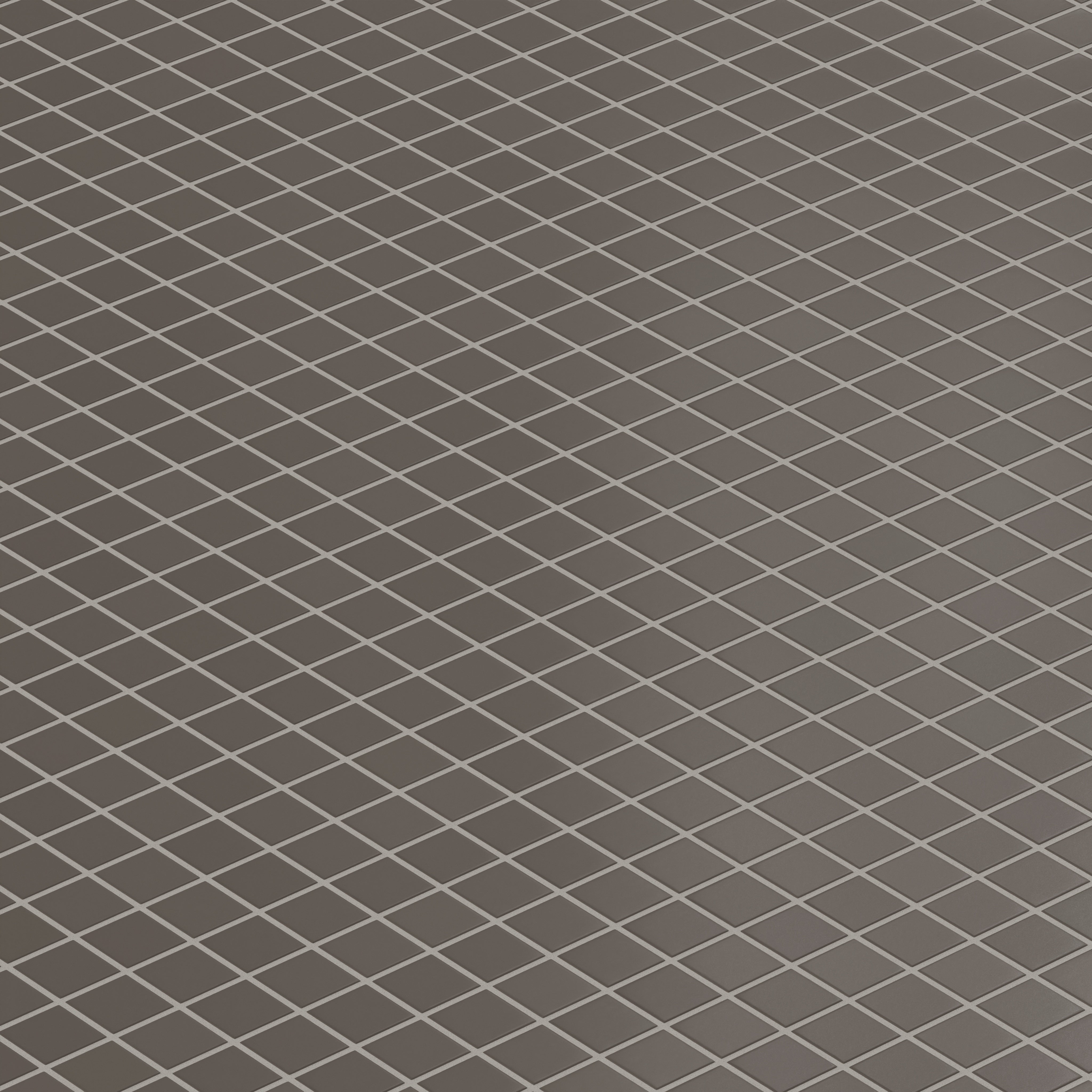 2x2 Straight Set Sheeted Original Ceramic Mosaic Tile in Carbon Matte