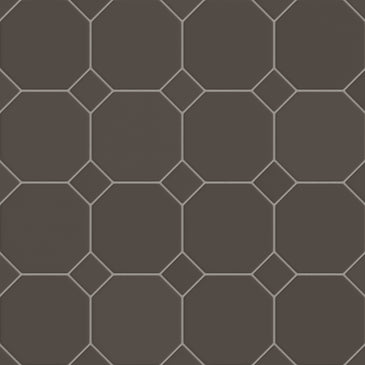 Gramercy Original Ceramic Tile in Carbon Matte