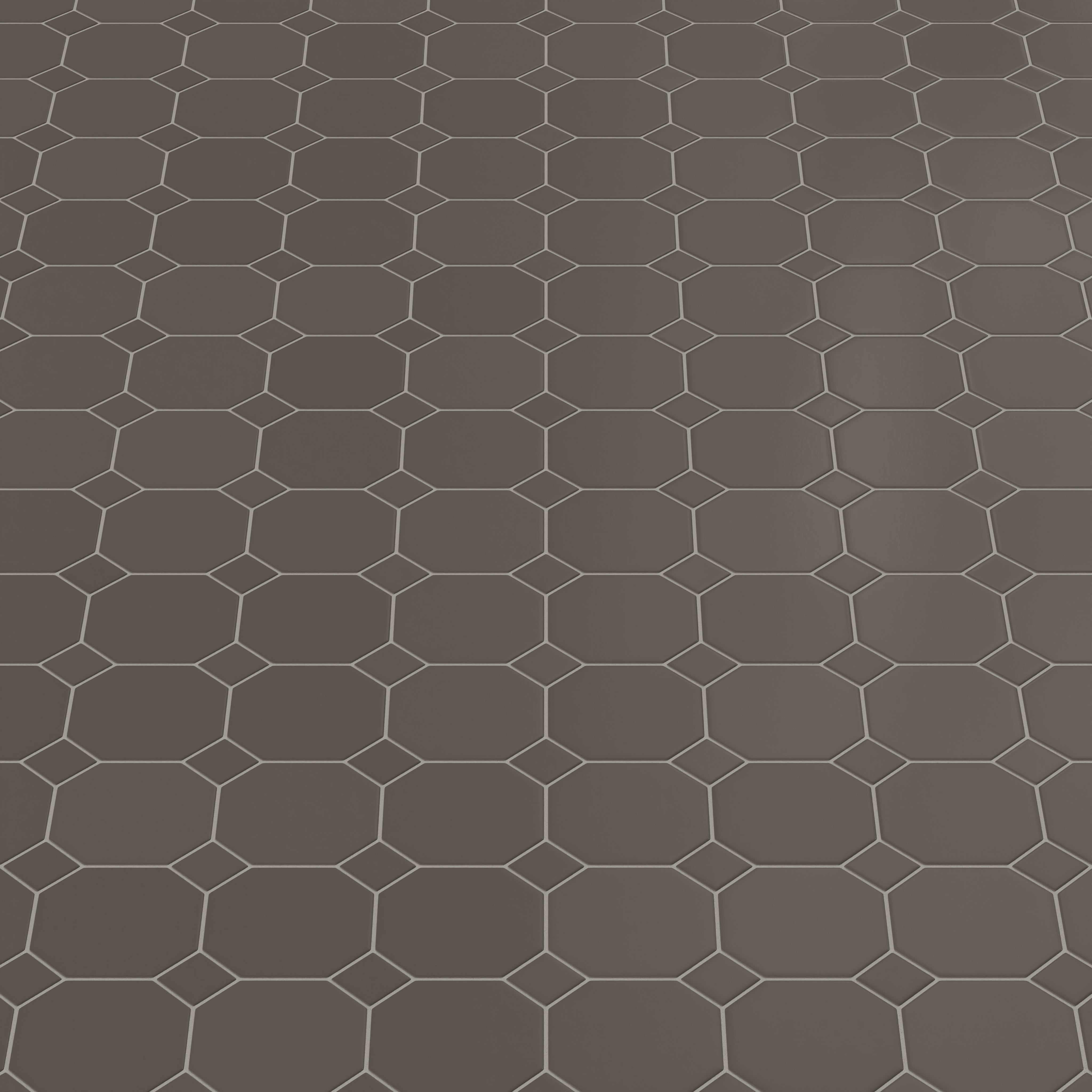 Gramercy Original Ceramic Tile in Carbon Matte