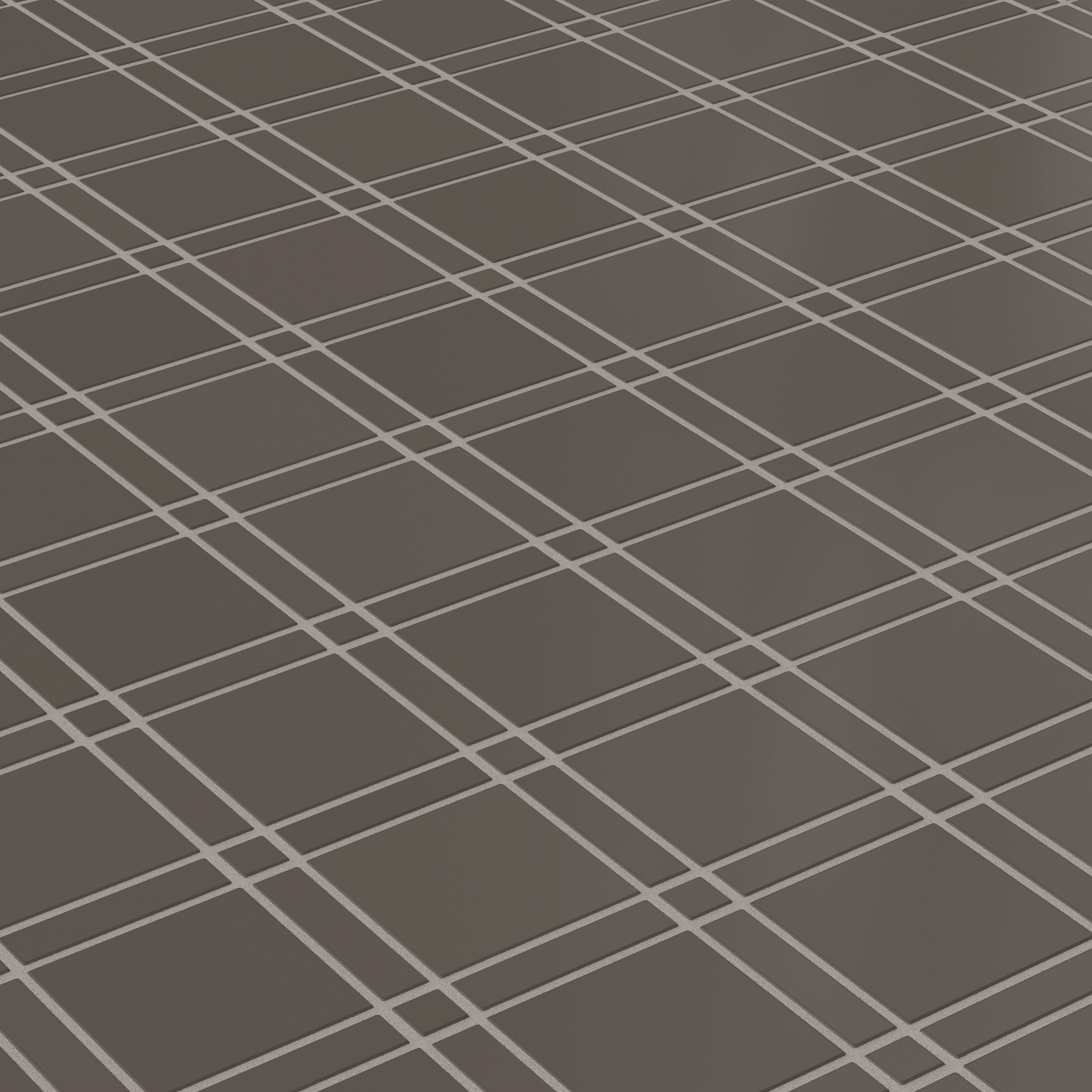 Lattice Sheeted Original Ceramic Tile in Carbon Matte