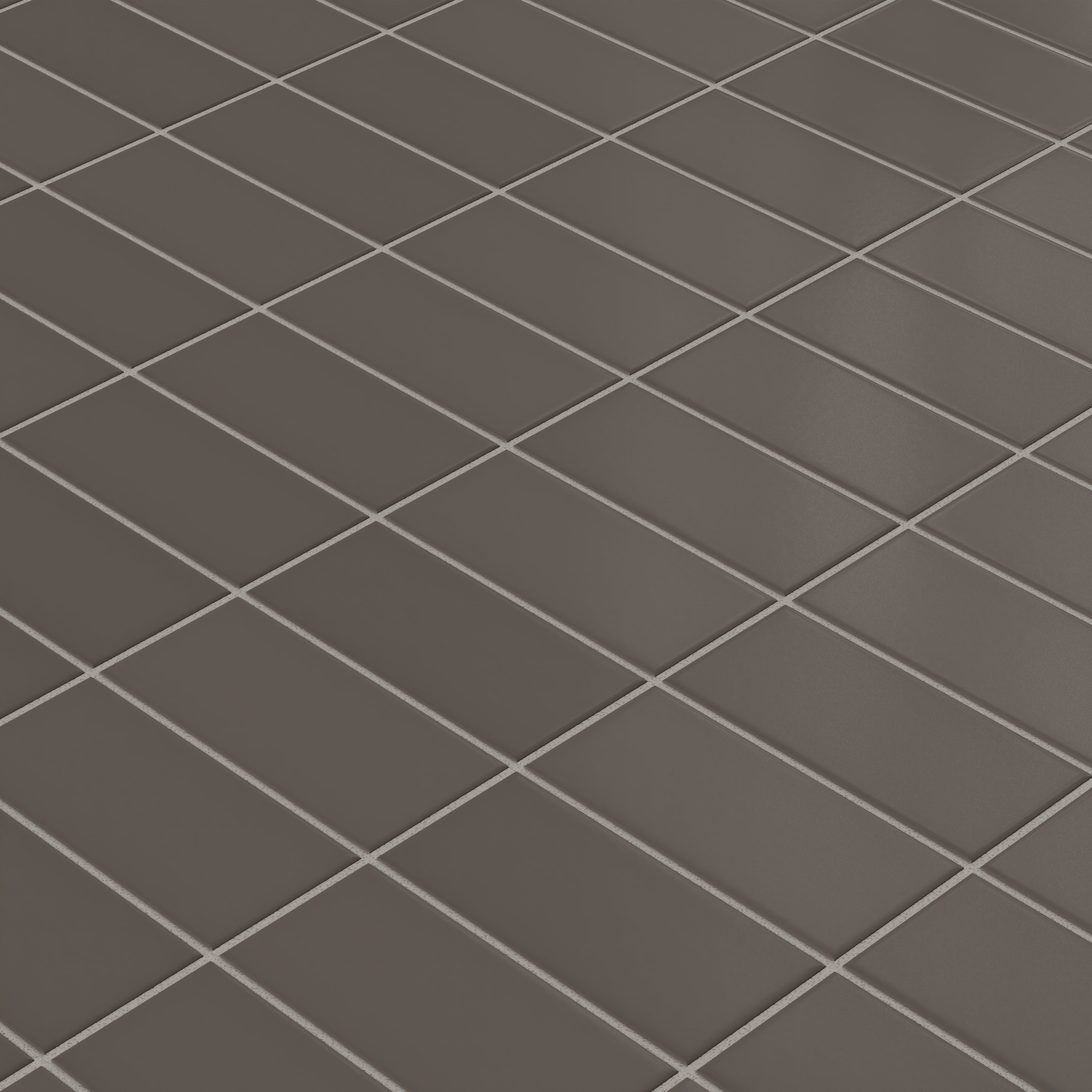 3x6 Original Ceramic Tile in Carbon Matte