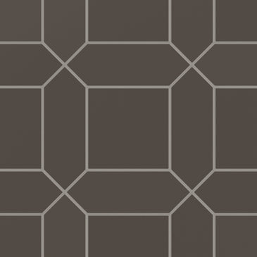 Atrium Original Ceramic Tile in Carbon Matte