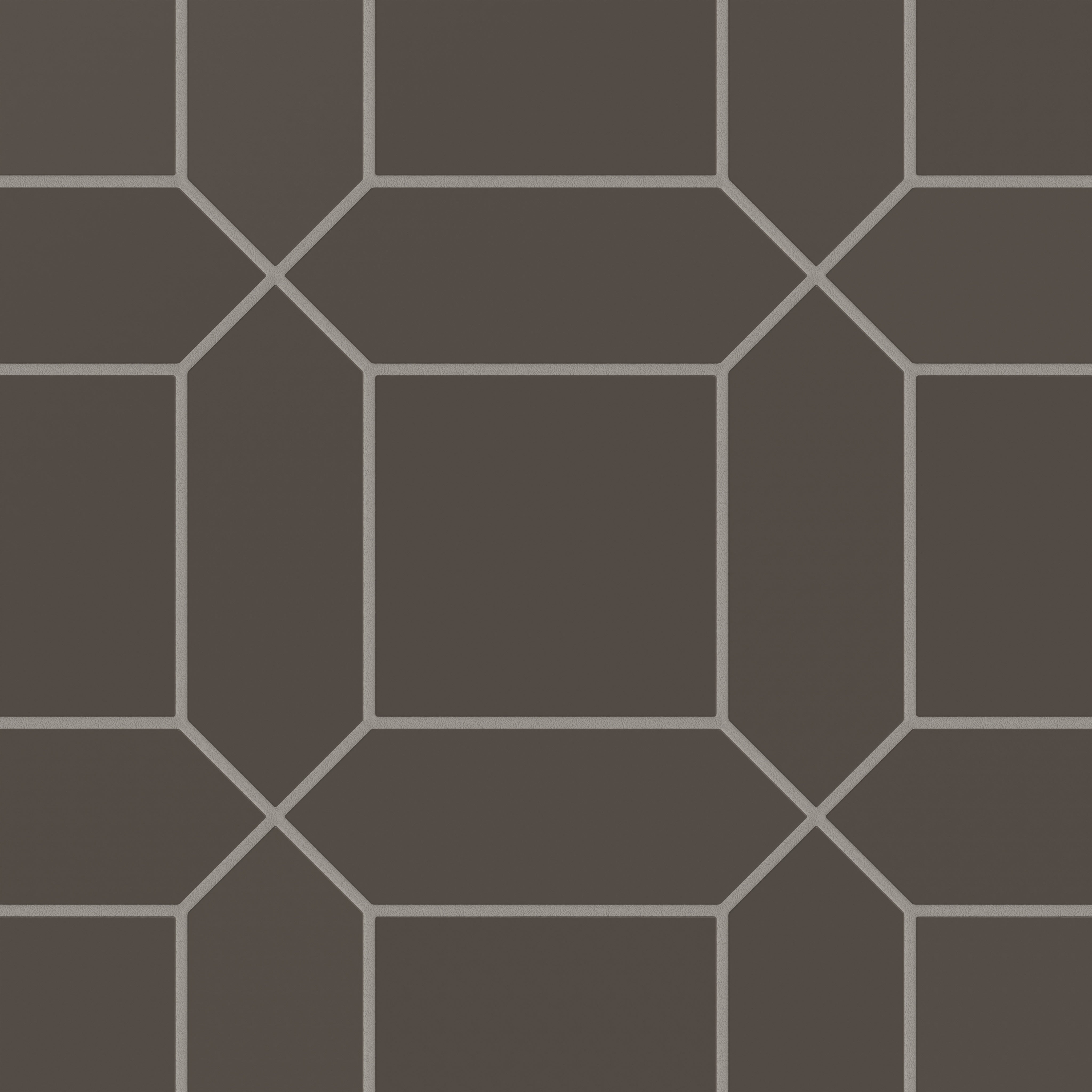 Atrium Original Ceramic Tile in Carbon Matte