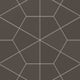 Hexite Original Ceramic Tile in Carbon Matte