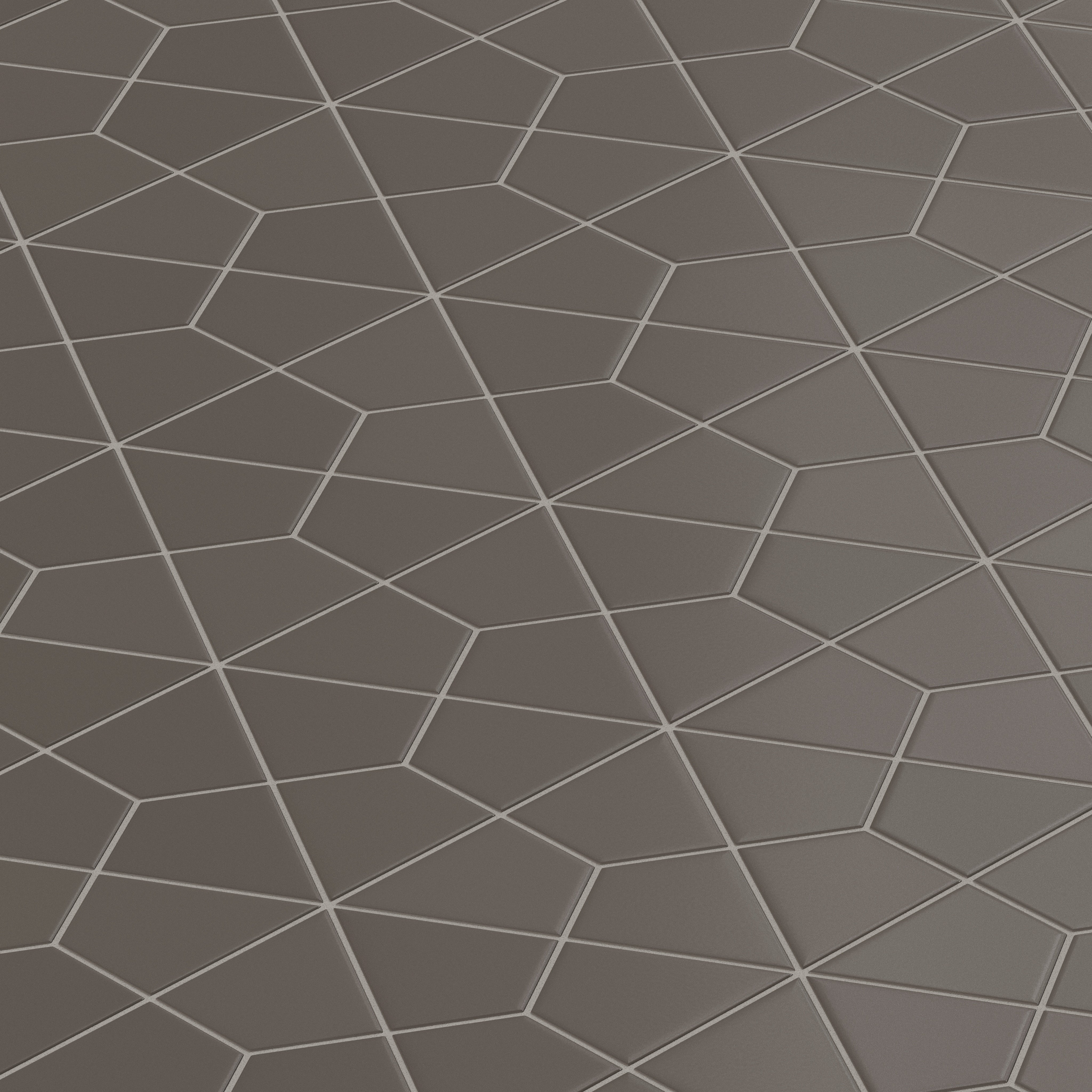 Hexite Original Ceramic Tile in Carbon Matte