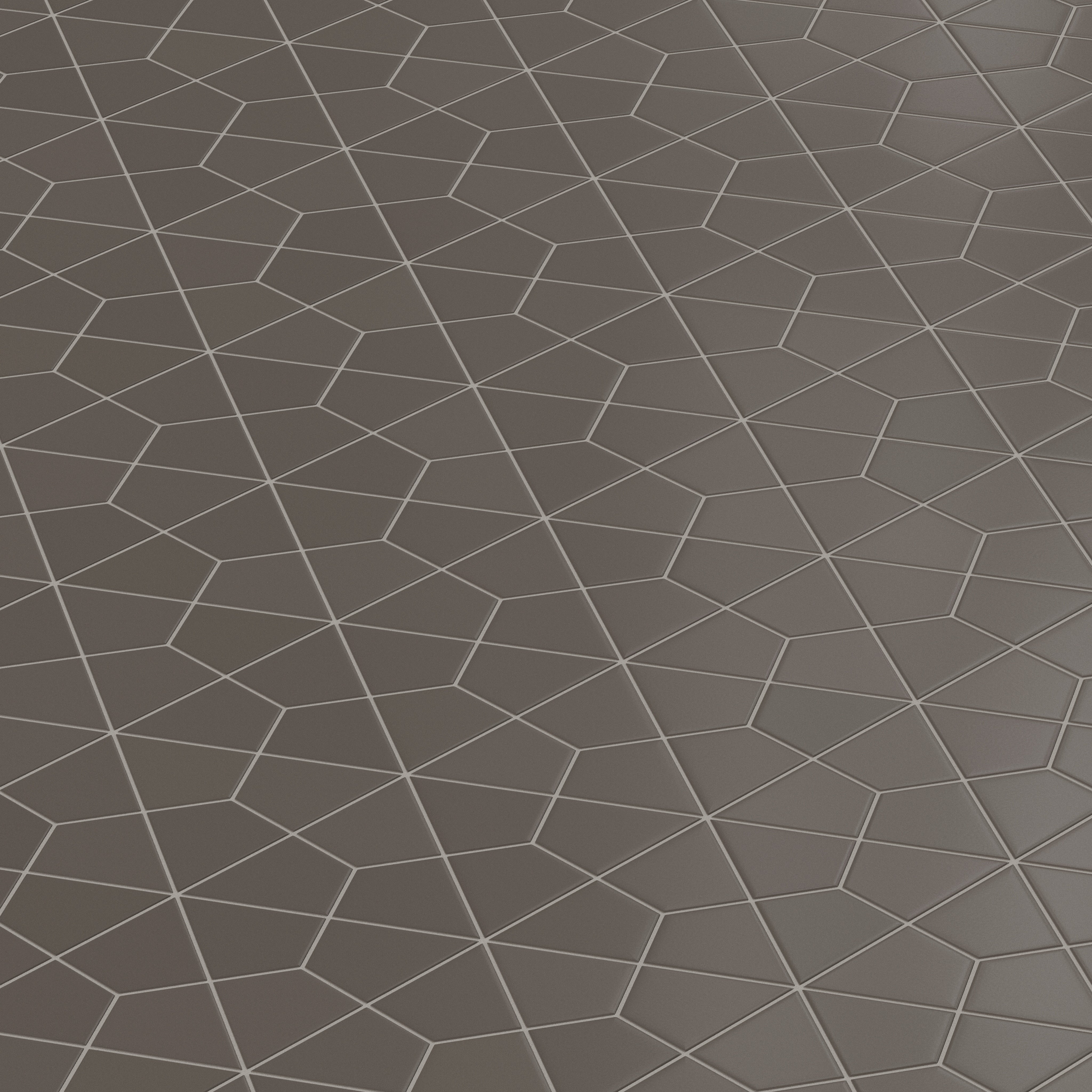 Hexite Original Ceramic Tile in Carbon Matte