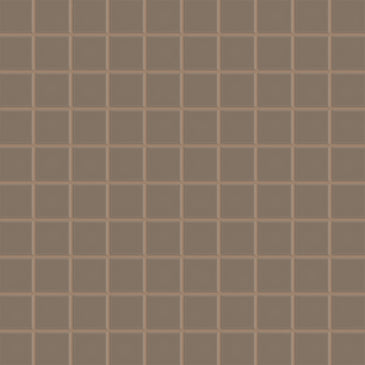 2x2 Straight Set Sheeted Original Ceramic Mosaic Tile in Cardamom Matte