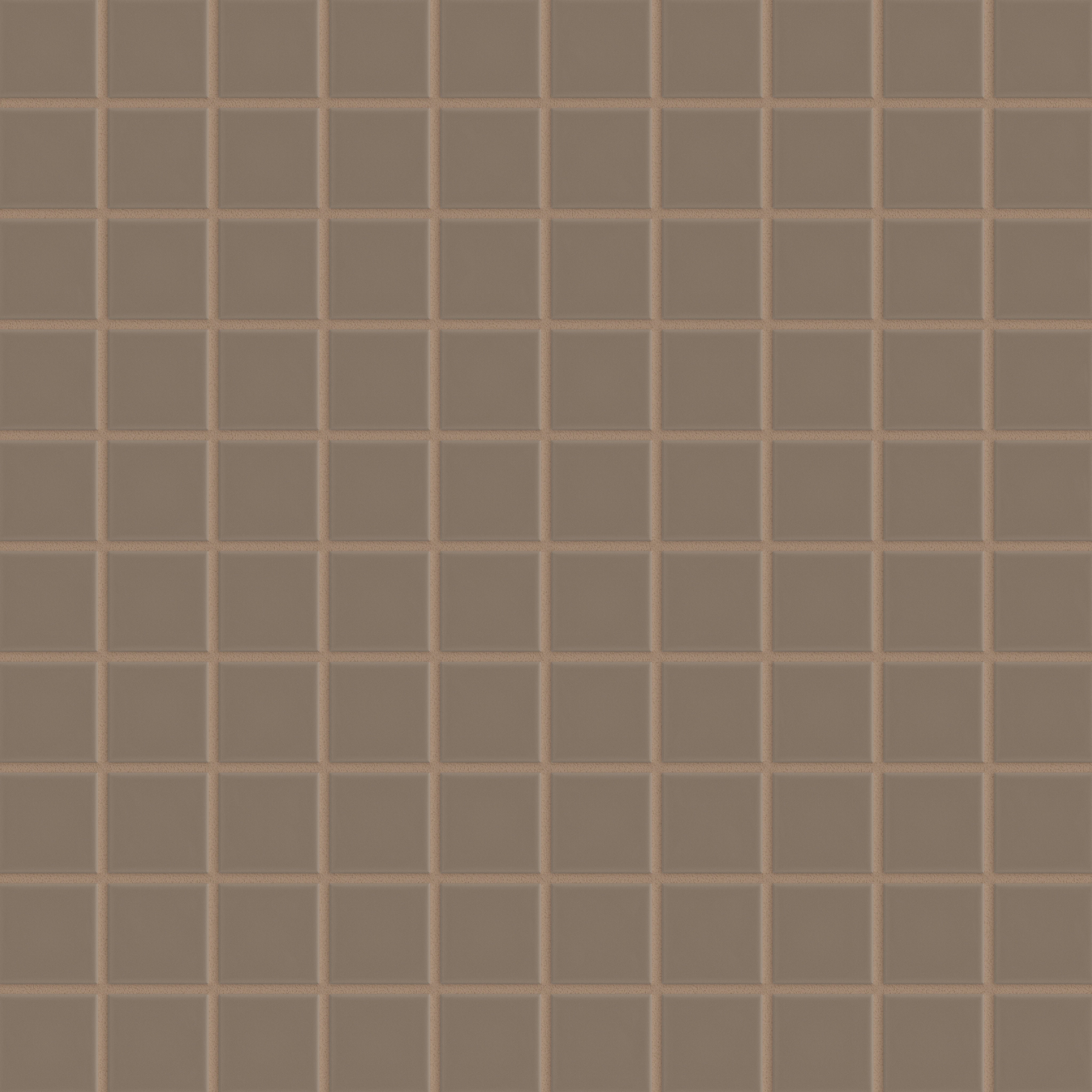 2x2 Straight Set Sheeted Original Ceramic Mosaic Tile in Cardamom Matte