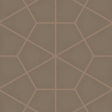 Hexite Original Ceramic Tile in Cardamom Matte