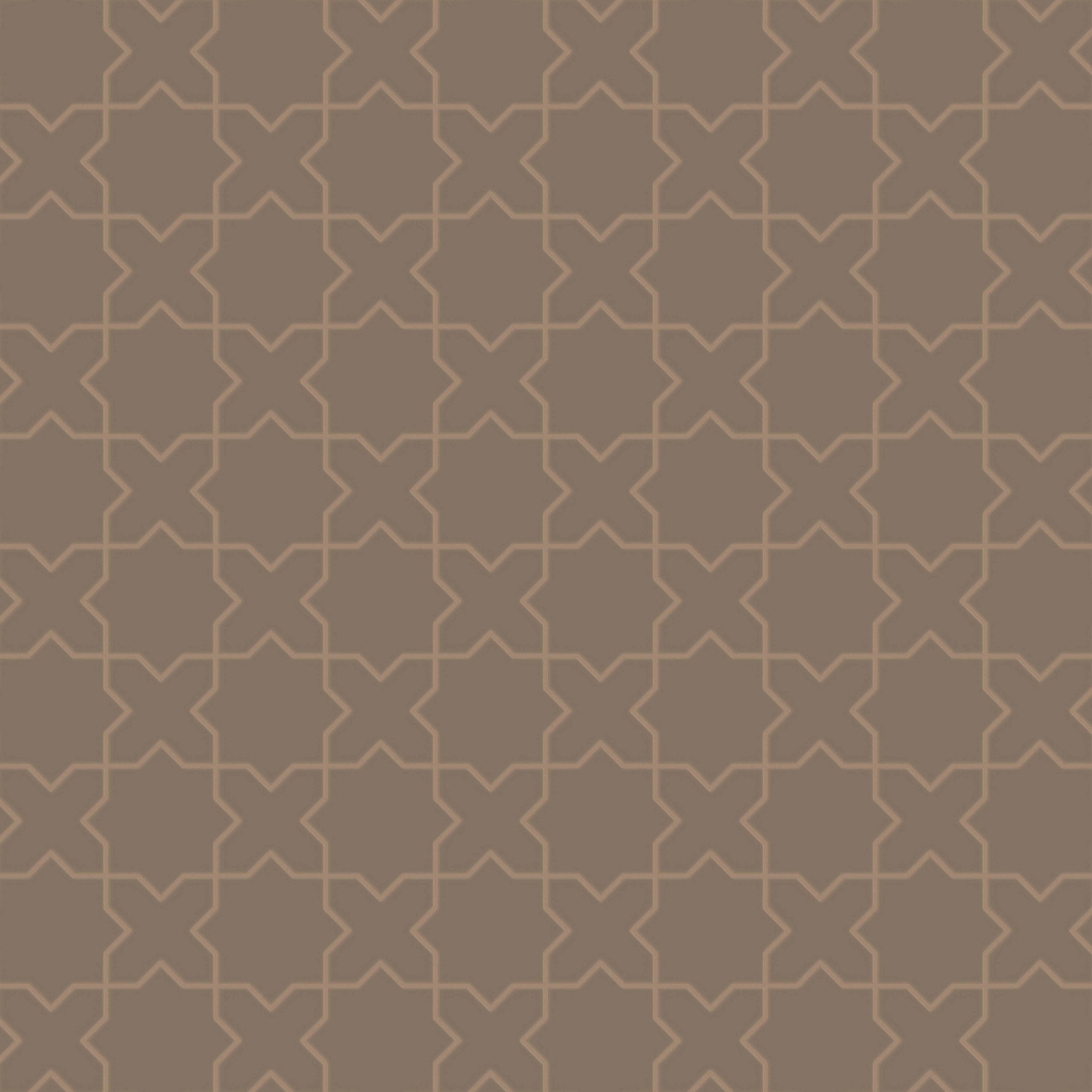 Star & Cross Original Ceramic Tile in Cardamom Matte