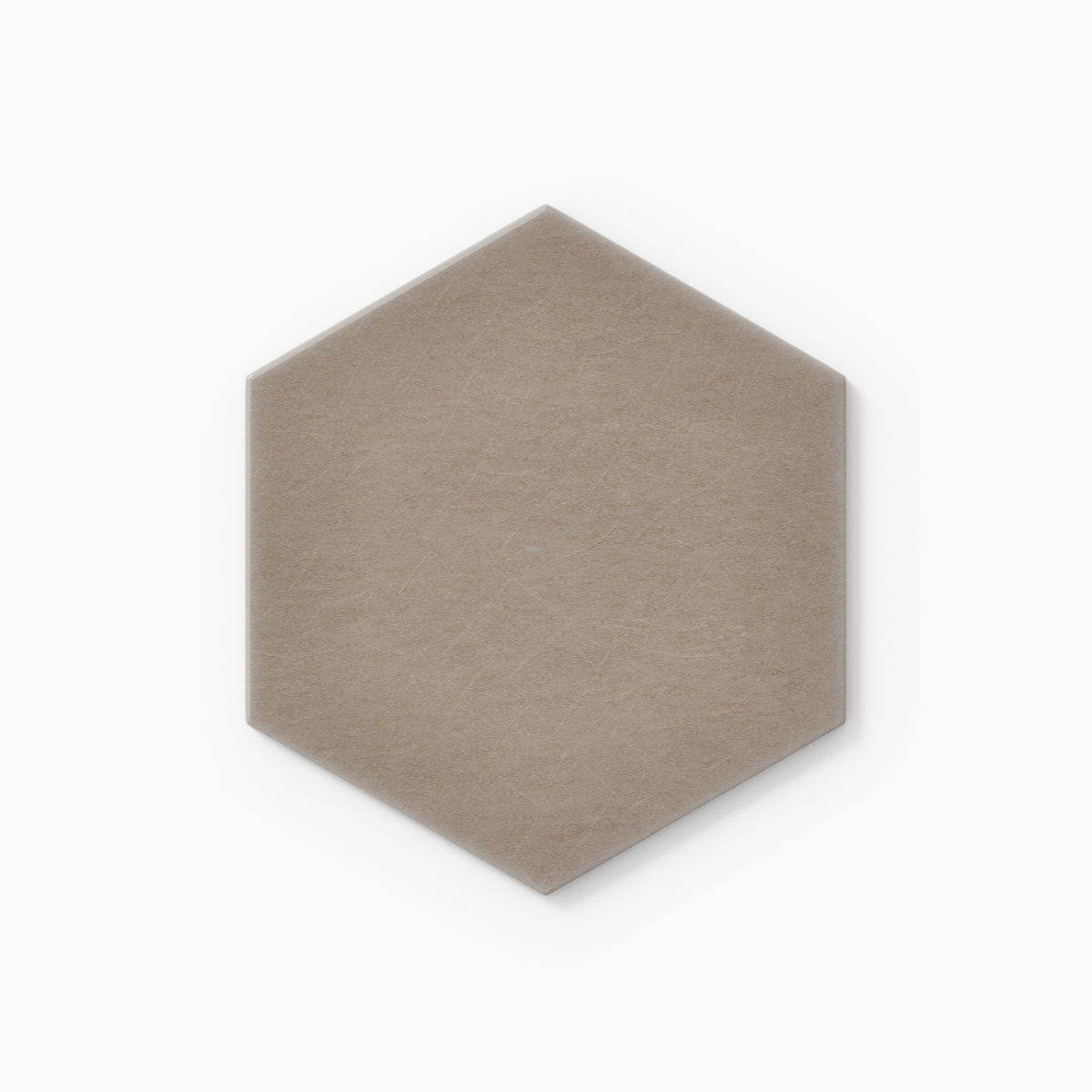 6" Hexagon Original Ceramic Tile in Cardamom Gloss