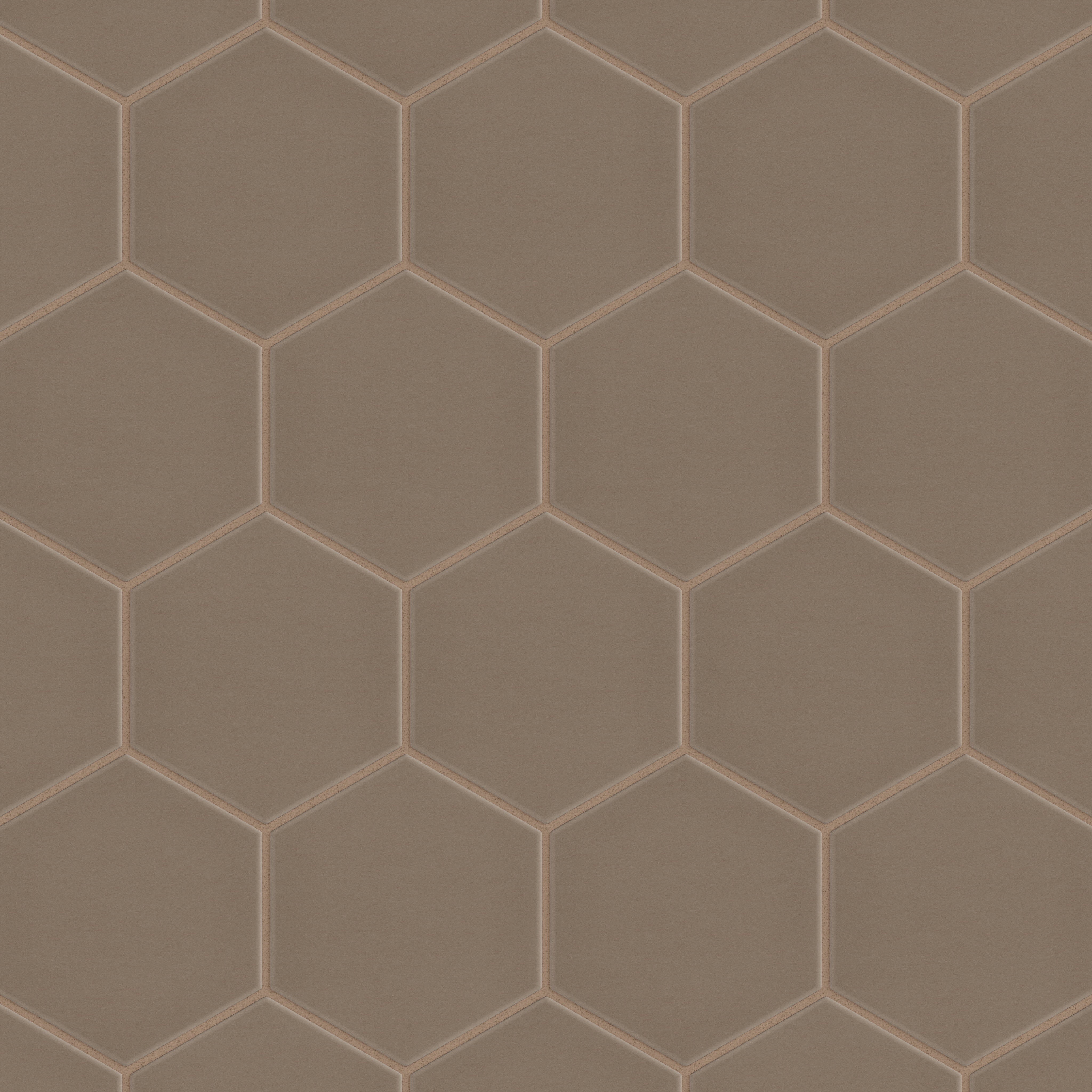 6" Hexagon Original Ceramic Tile in Cardamom Matte