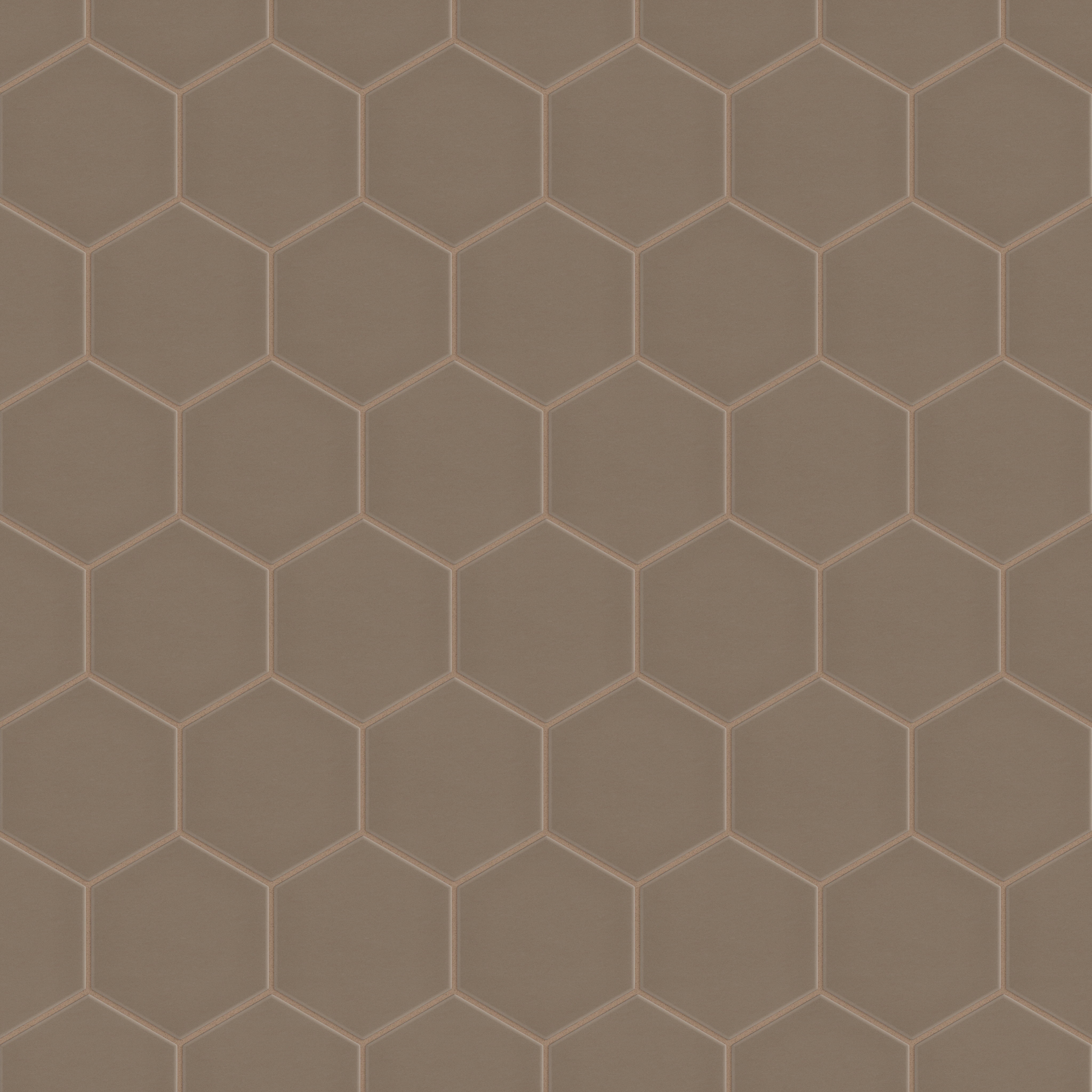 6" Hexagon Original Ceramic Tile in Cardamom Matte