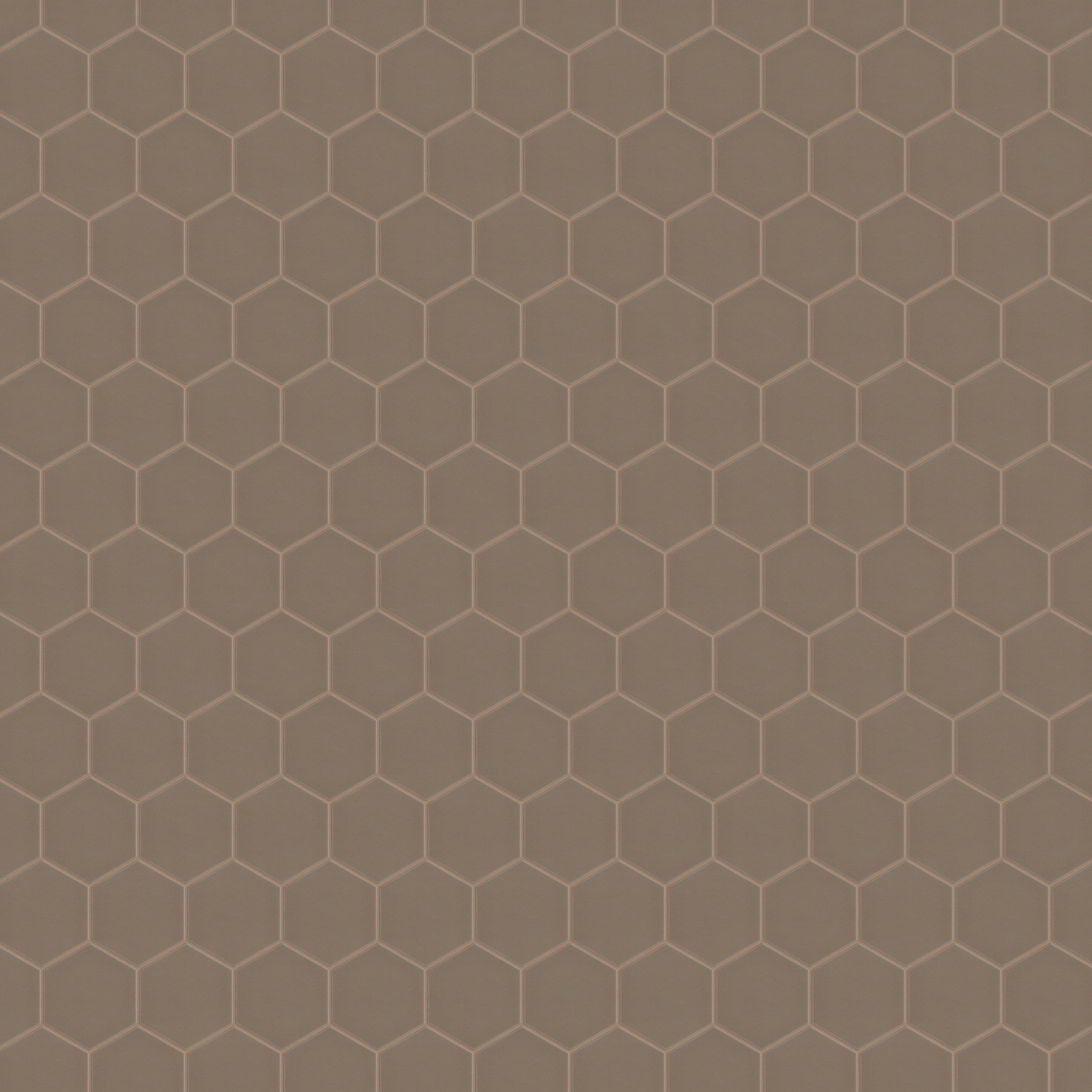 6" Hexagon Original Ceramic Tile in Cardamom Matte