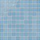 2x2 Straight Set Sheeted Original Ceramic Mosaic Tile in Caribbean Sea Gloss