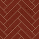 3x12 Natural Press Ceramic Tile in Carmine Matte