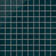 2x2 Straight Set Sheeted Original Ceramic Mosaic Tile in Caspian Sea Gloss