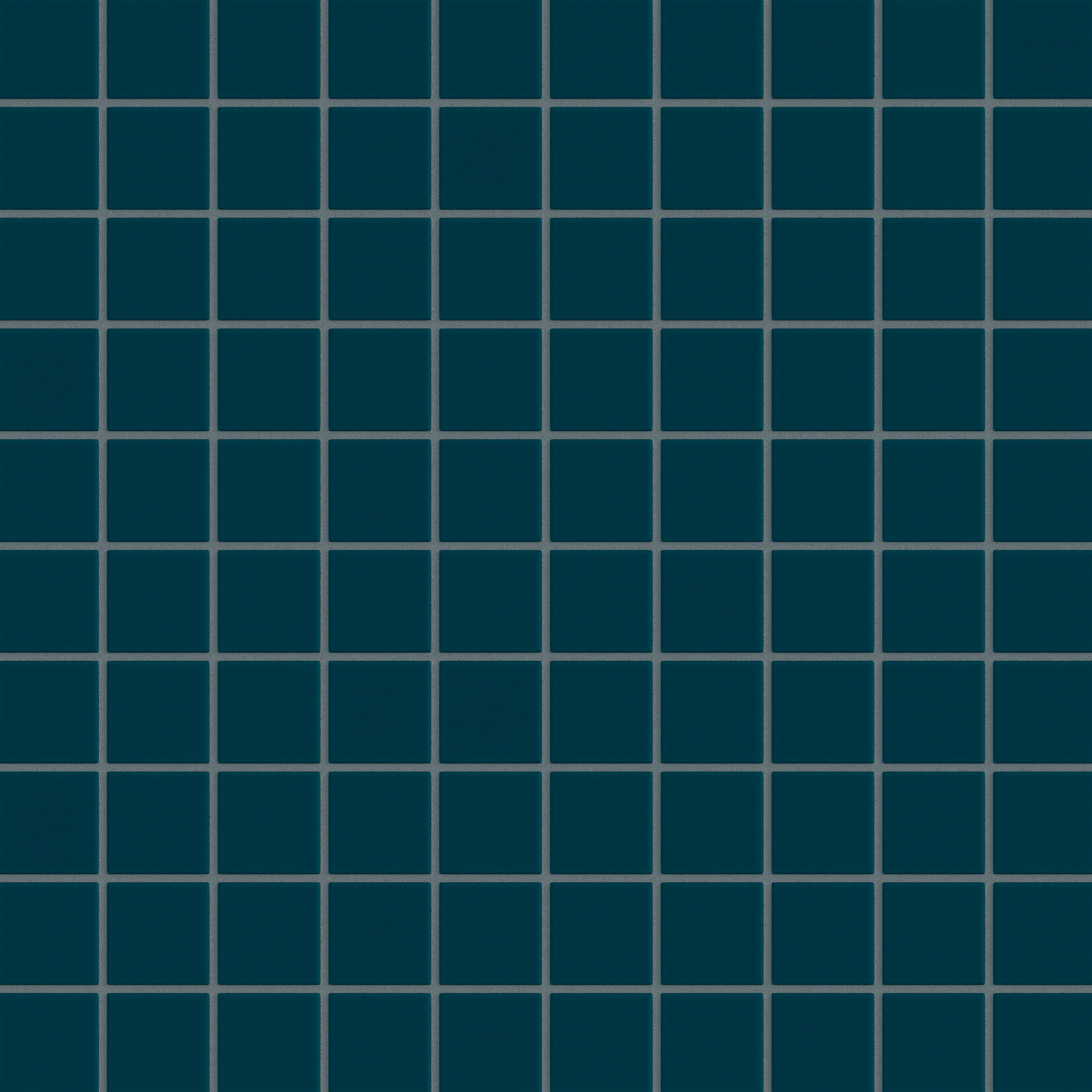 2x2 Straight Set Sheeted Original Ceramic Mosaic Tile in Caspian Sea Matte