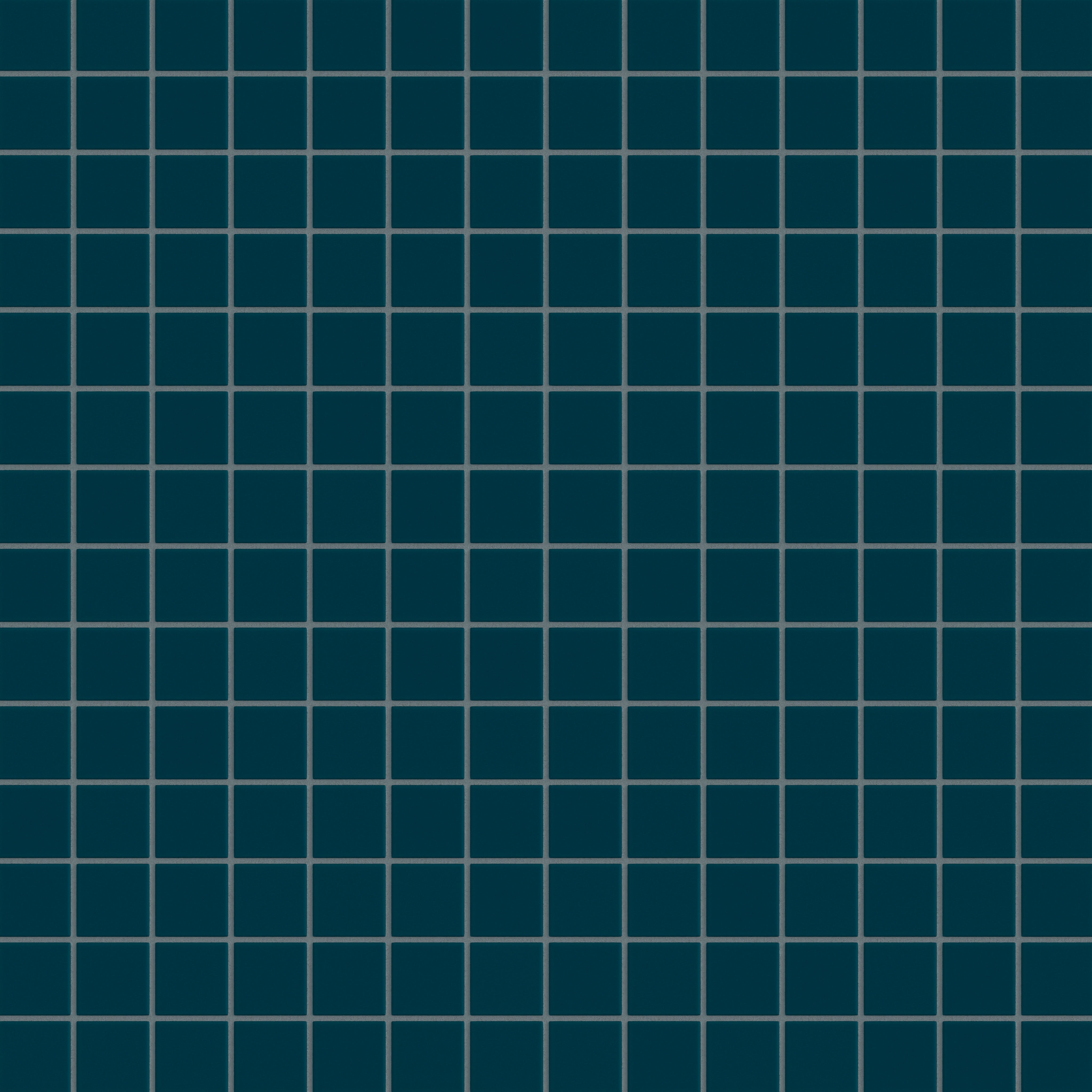 2x2 Straight Set Sheeted Original Ceramic Mosaic Tile in Caspian Sea Matte
