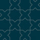 Star & Cross Original Ceramic Tile in Caspian Sea Matte