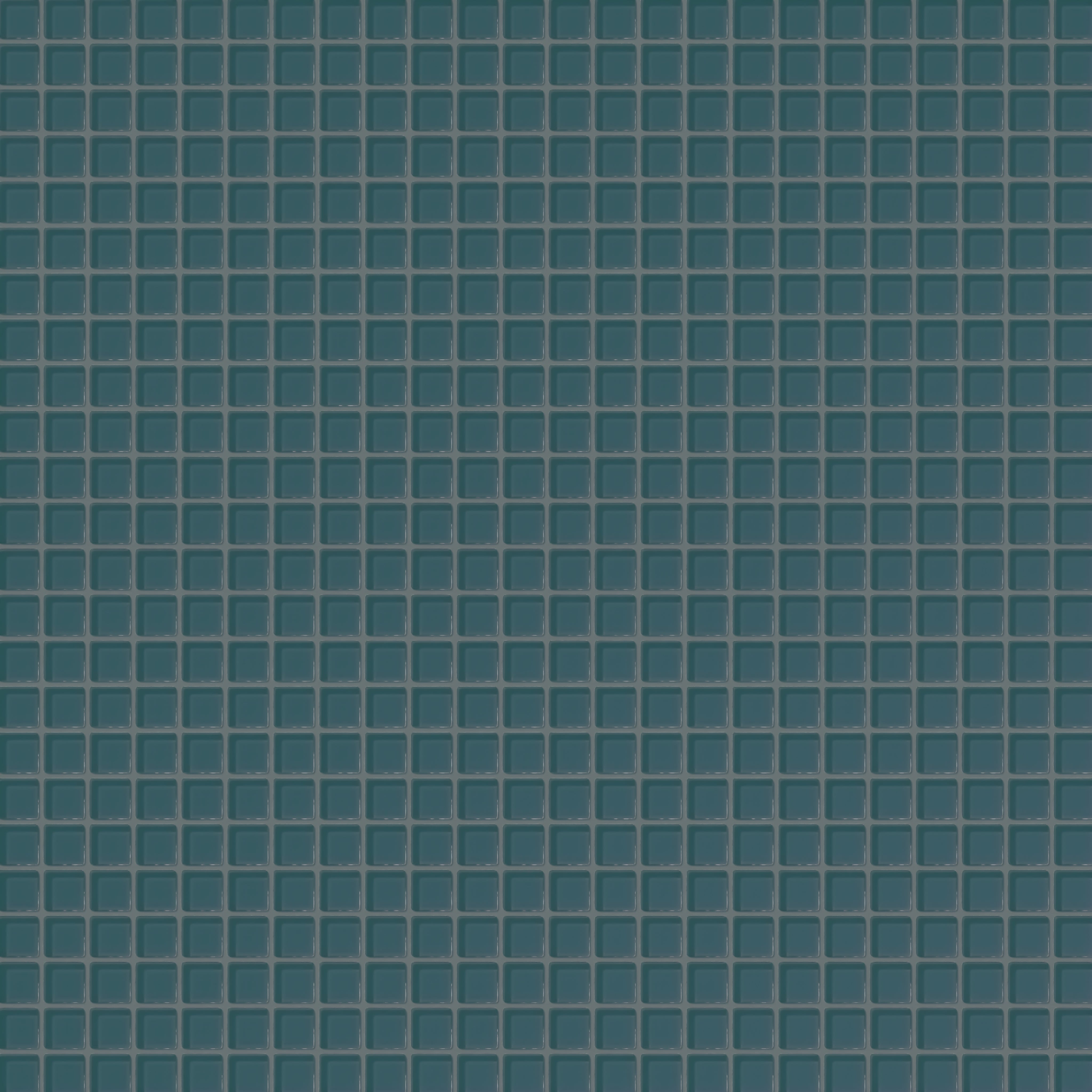 1x1 Straight Set Sheeted Glass Mosaic Tile in Magpie Gloss