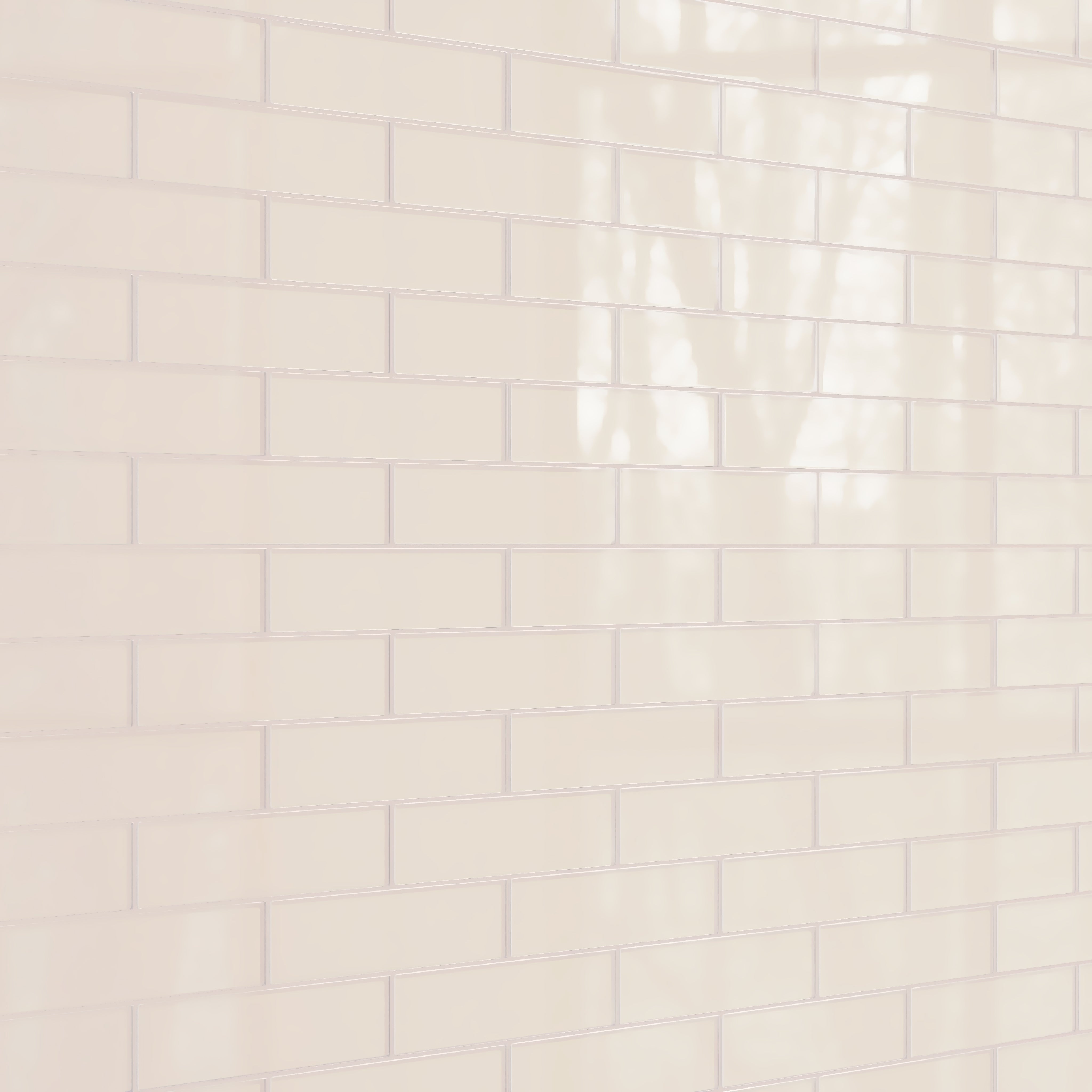3x12 Glass Tile in Sandpiper Gloss
