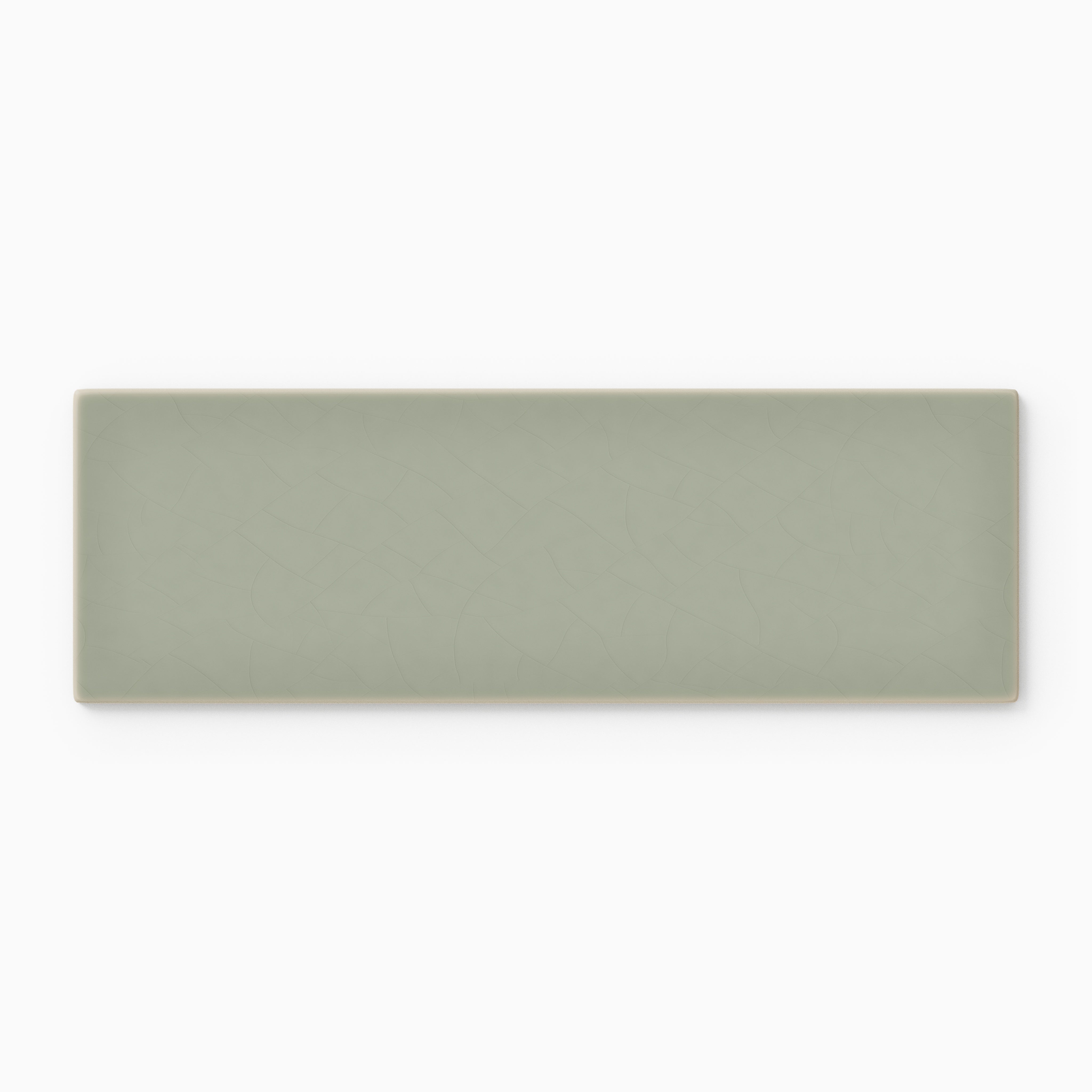 4x12 Original Ceramic Tile in Rosemary Gloss