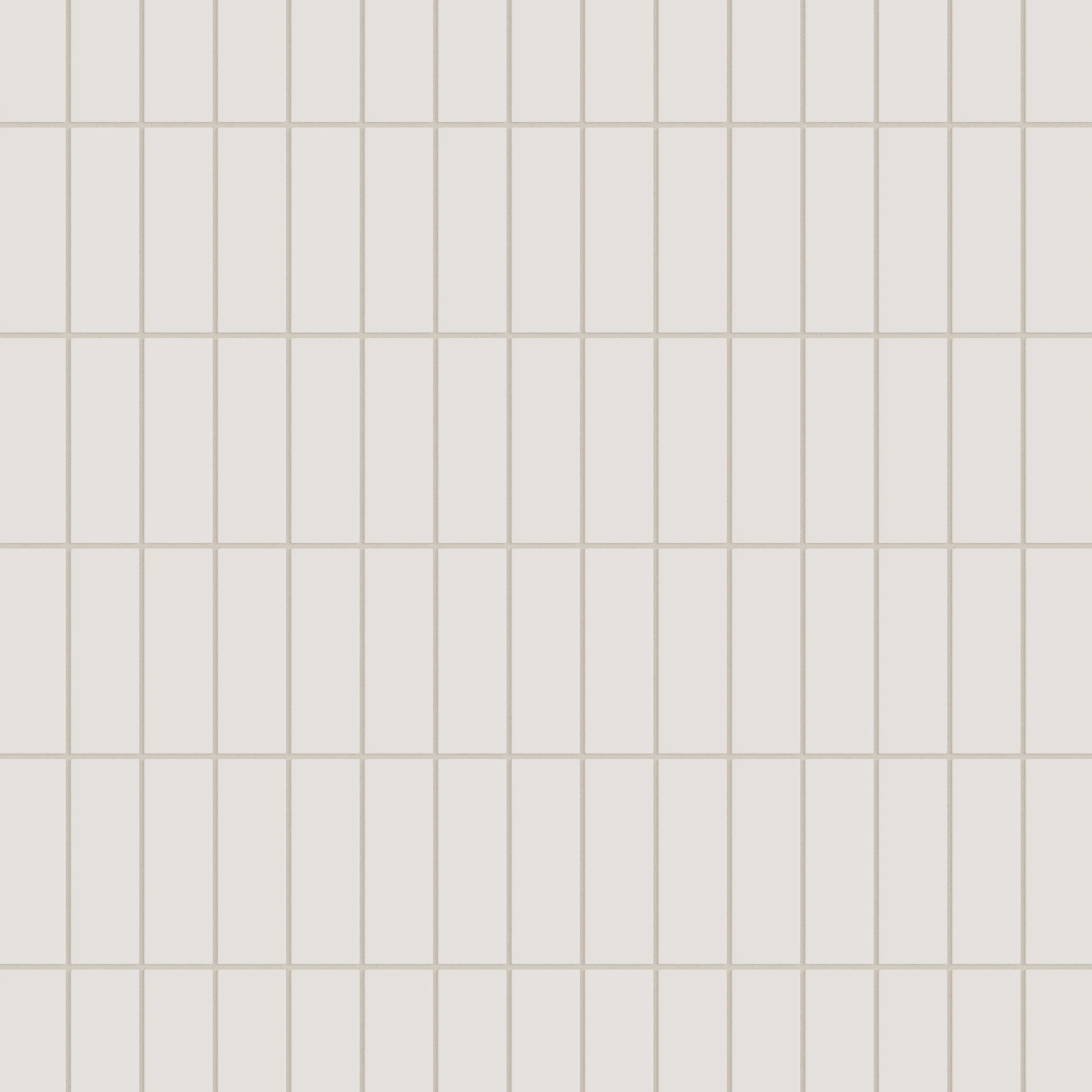 2x6 Natural Press Ceramic Tile in Pearl Matte