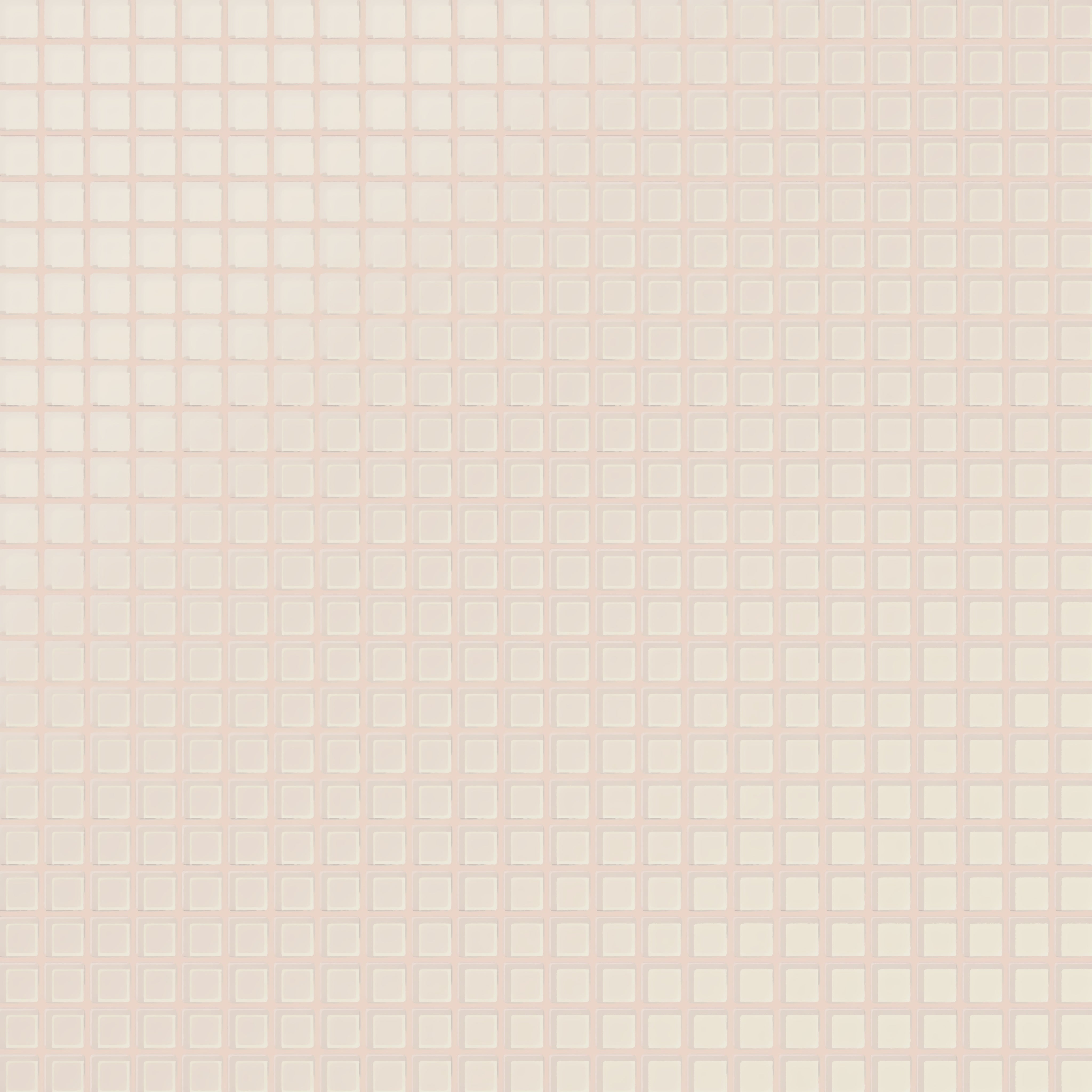 1x1 Straight Set Sheeted Glass Mosaic Tile in Sandpiper Matte