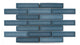 1x4 Half Offset Sheeted Original Ceramic Mosaic Tile in Nautical Gloss