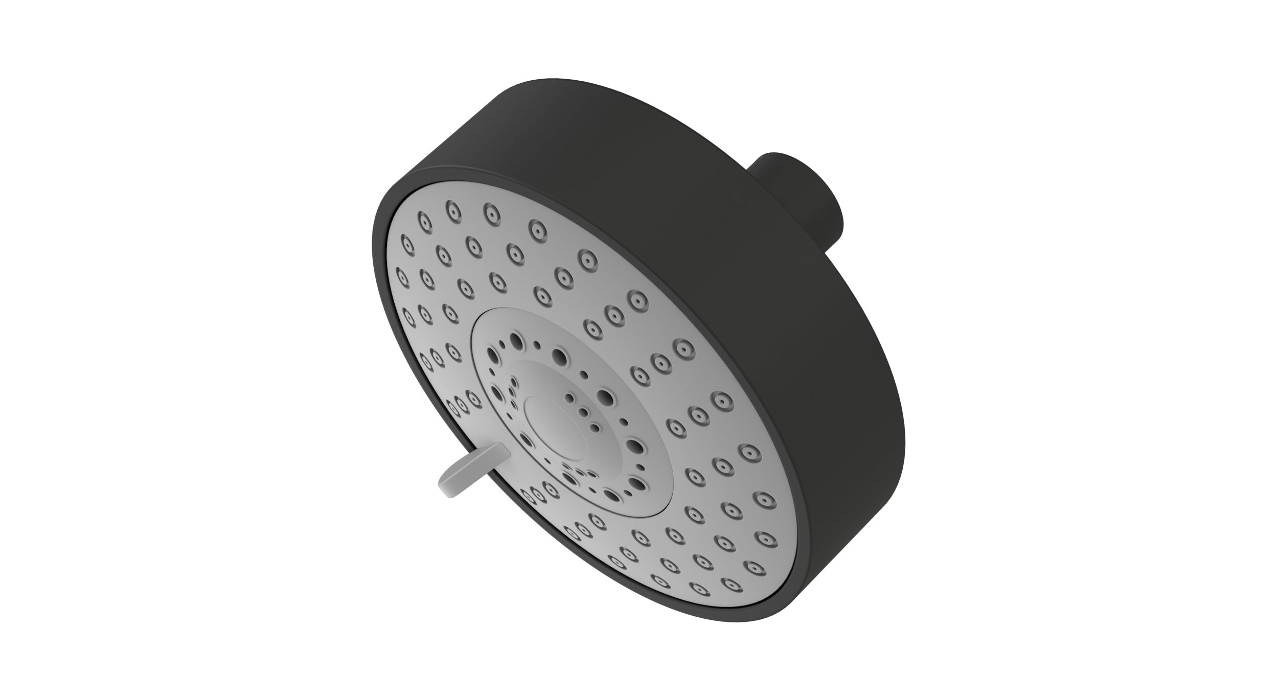 Shower 4.5" Multi-Function Shower Head in Matte Black