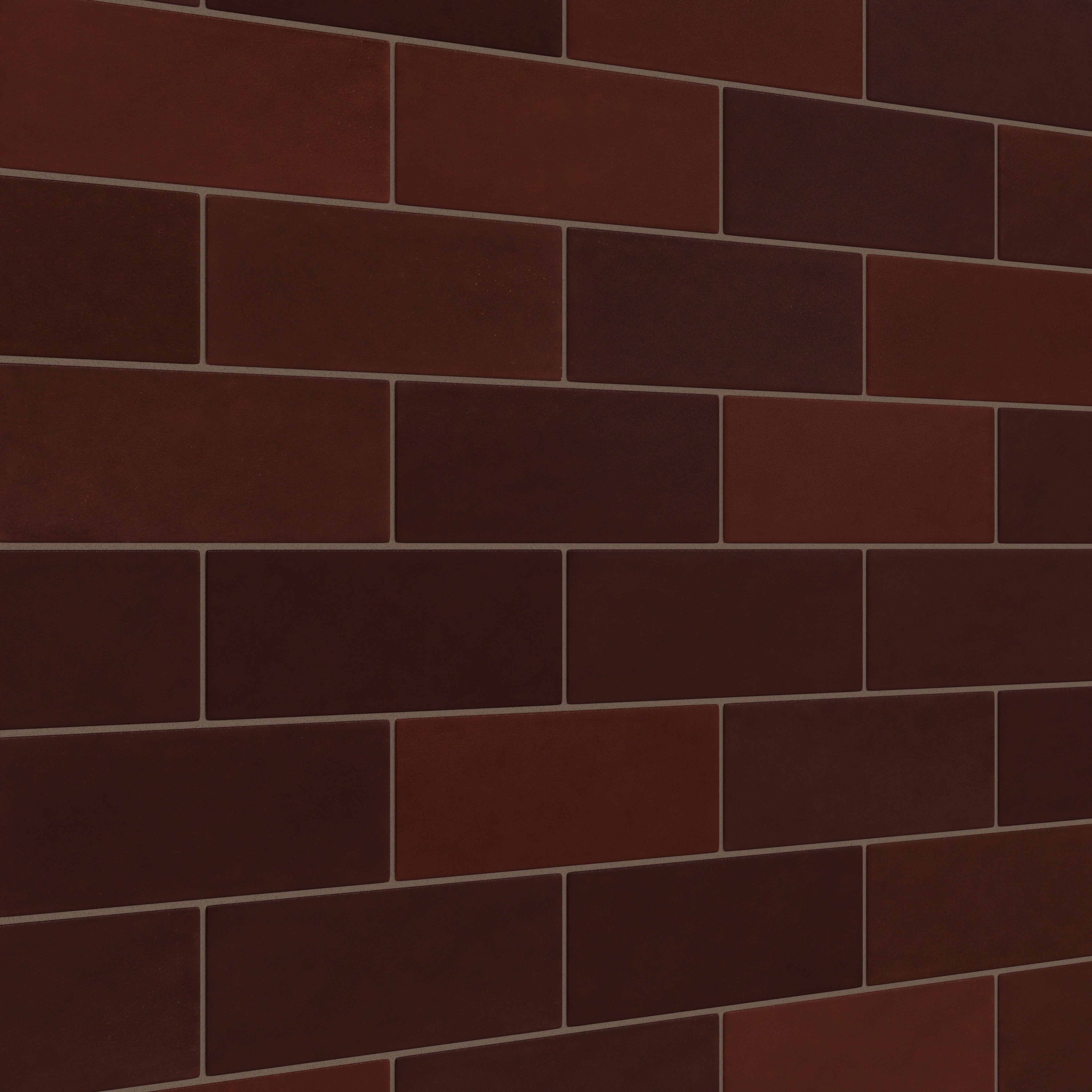 4x12 Original Ceramic Tile in Redwood