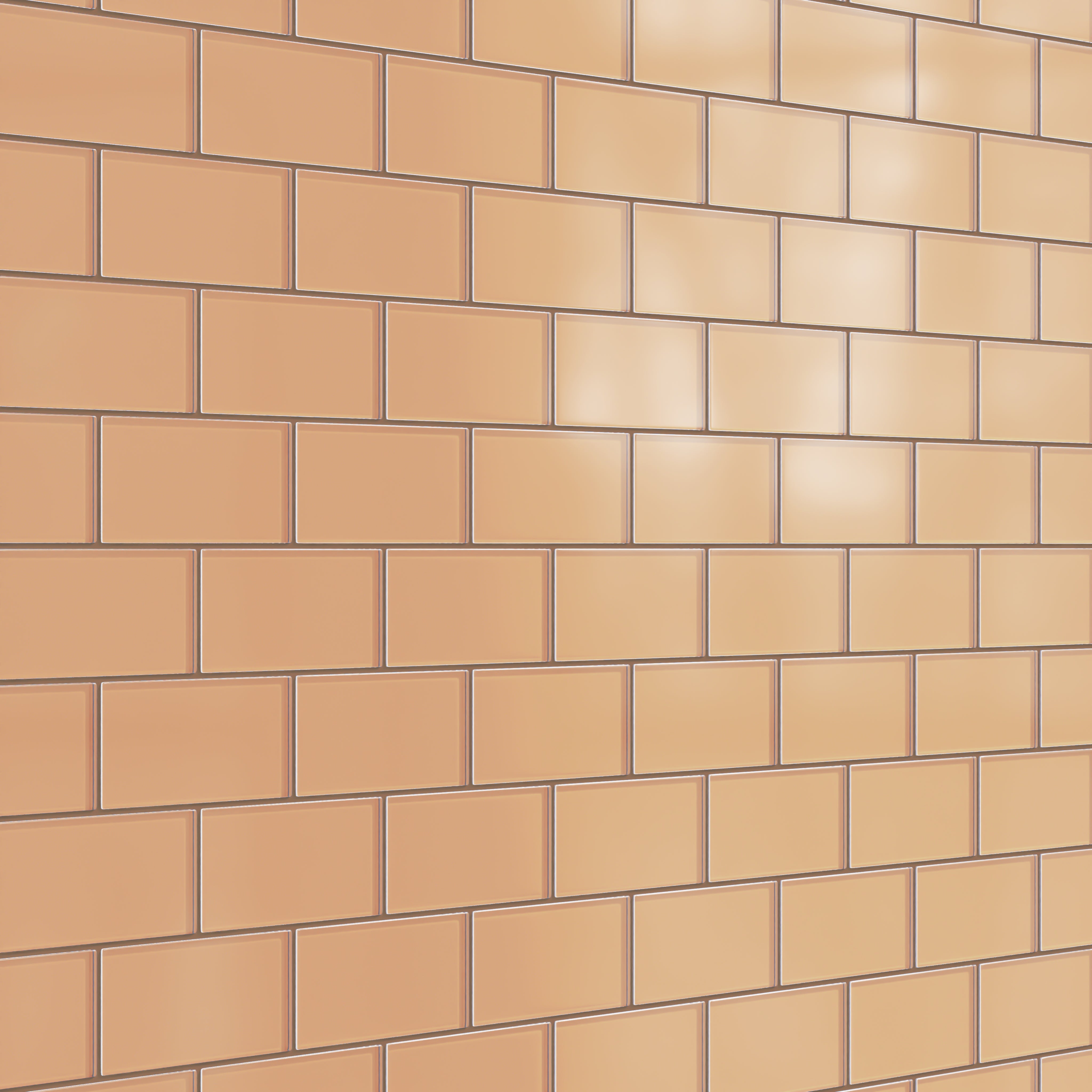 3x6 Glass Tile in Carolina Wren Matte